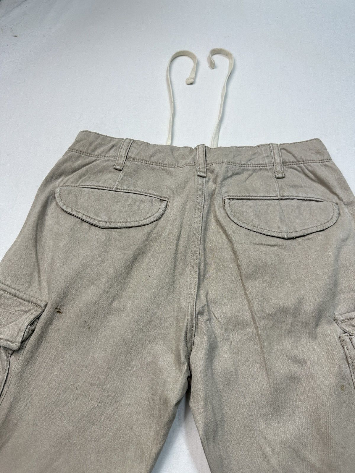 Japanese Brand Uniqlo workwear drawstring cargo carpenter pants Size US 30 / EU 46 - 22 Thumbnail
