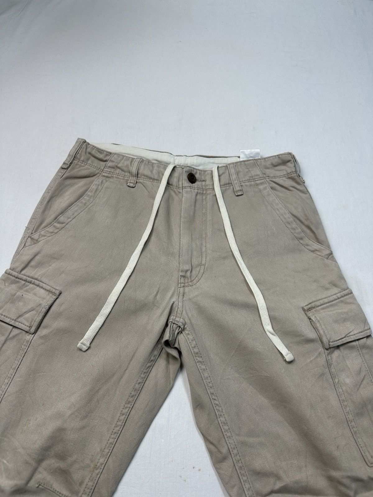 Japanese Brand Uniqlo workwear drawstring cargo carpenter pants Size US 30 / EU 46 - 12 Thumbnail