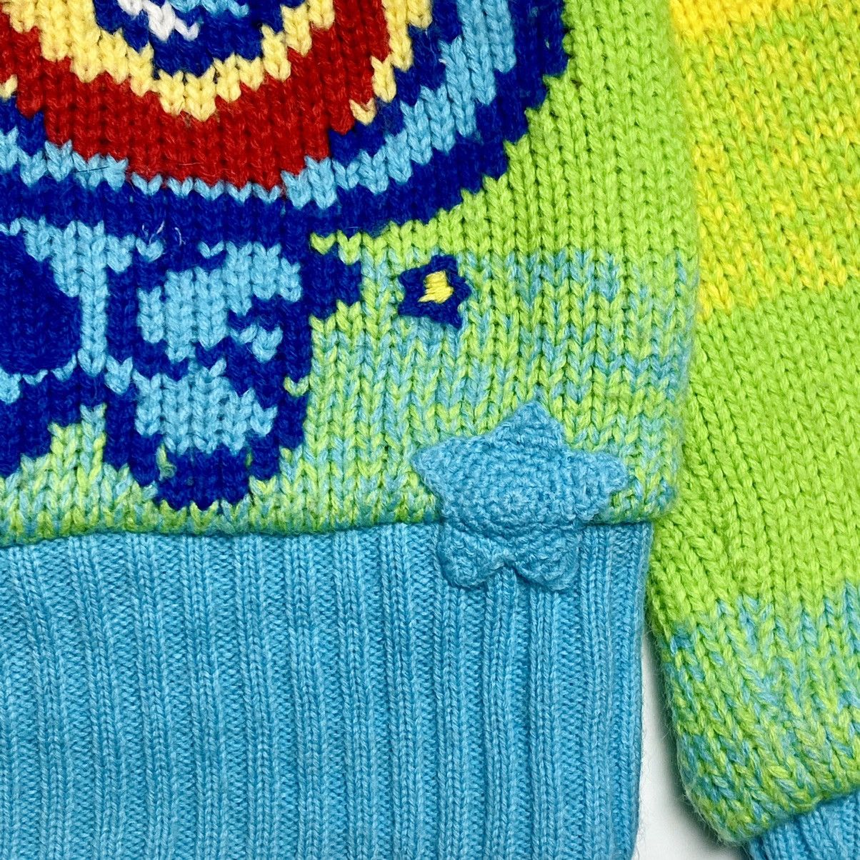 Angel Blue 90s Angel Blue Reversible Rainbow Knitted Jacket Size US M / EU 48-50 / 2 - 11 Thumbnail