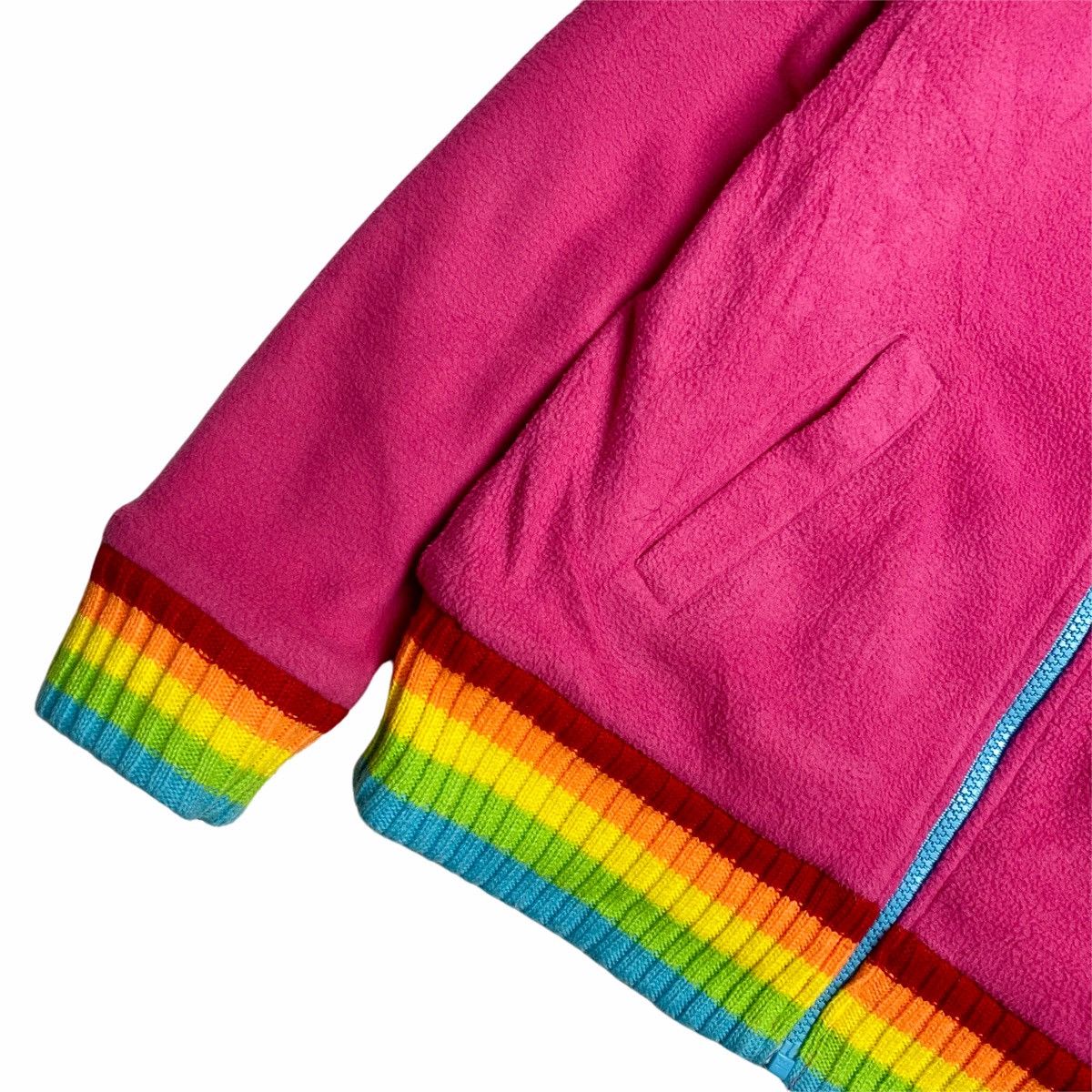 Angel Blue 90s Angel Blue Reversible Rainbow Knitted Jacket Size US M / EU 48-50 / 2 - 5 Thumbnail