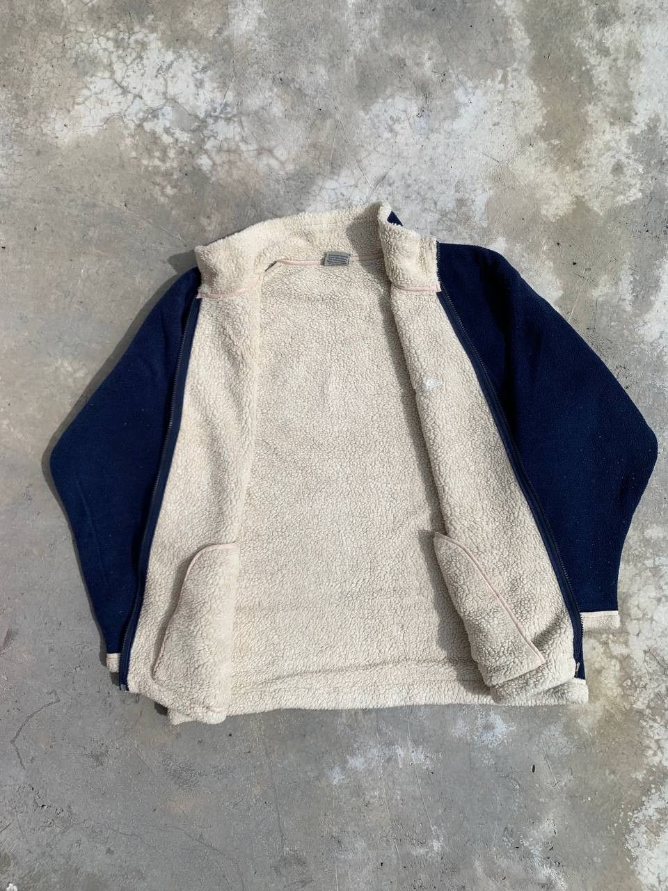 Japanese Brand Vintage Piko Sherpa Lined Fleece Zip Up Jacket Size US L / EU 52-54 / 3 - 5 Thumbnail
