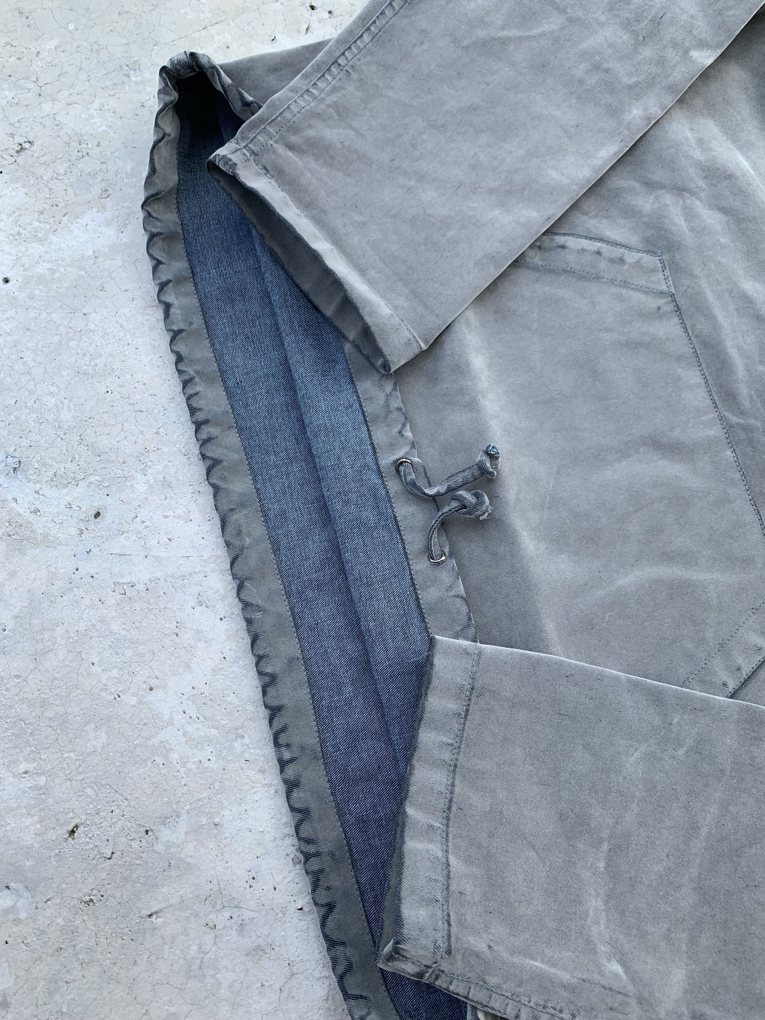 Japanese Brand Vintage Baffy Laces Velvet Hooded Jacket Size US L / EU 52-54 / 3 - 8 Thumbnail