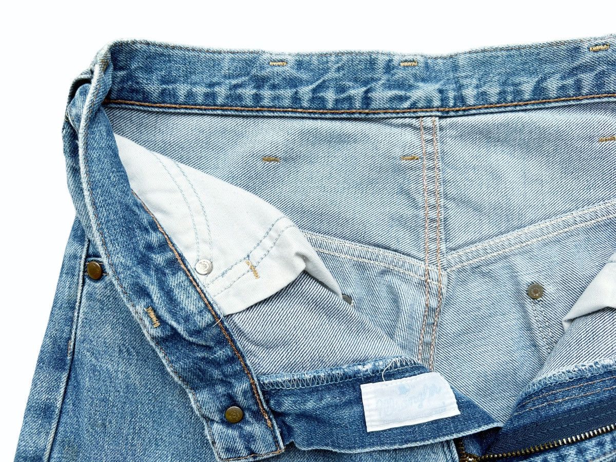 Vintage Vintage 90s Wrangler Selvedge Denim Jeans High Rise Denim Size US 29 - 15 Thumbnail