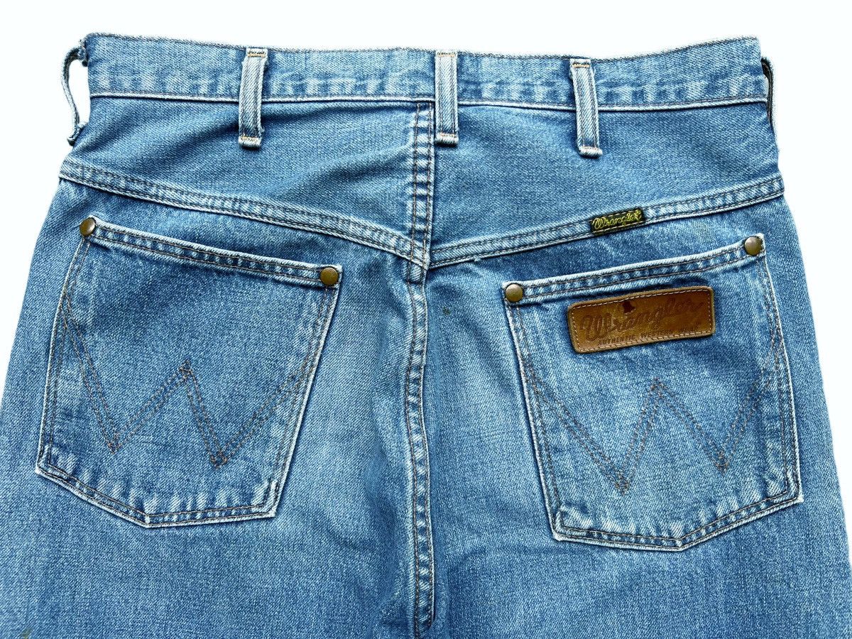 Vintage Vintage 90s Wrangler Selvedge Denim Jeans High Rise Denim Size US 29 - 9 Thumbnail