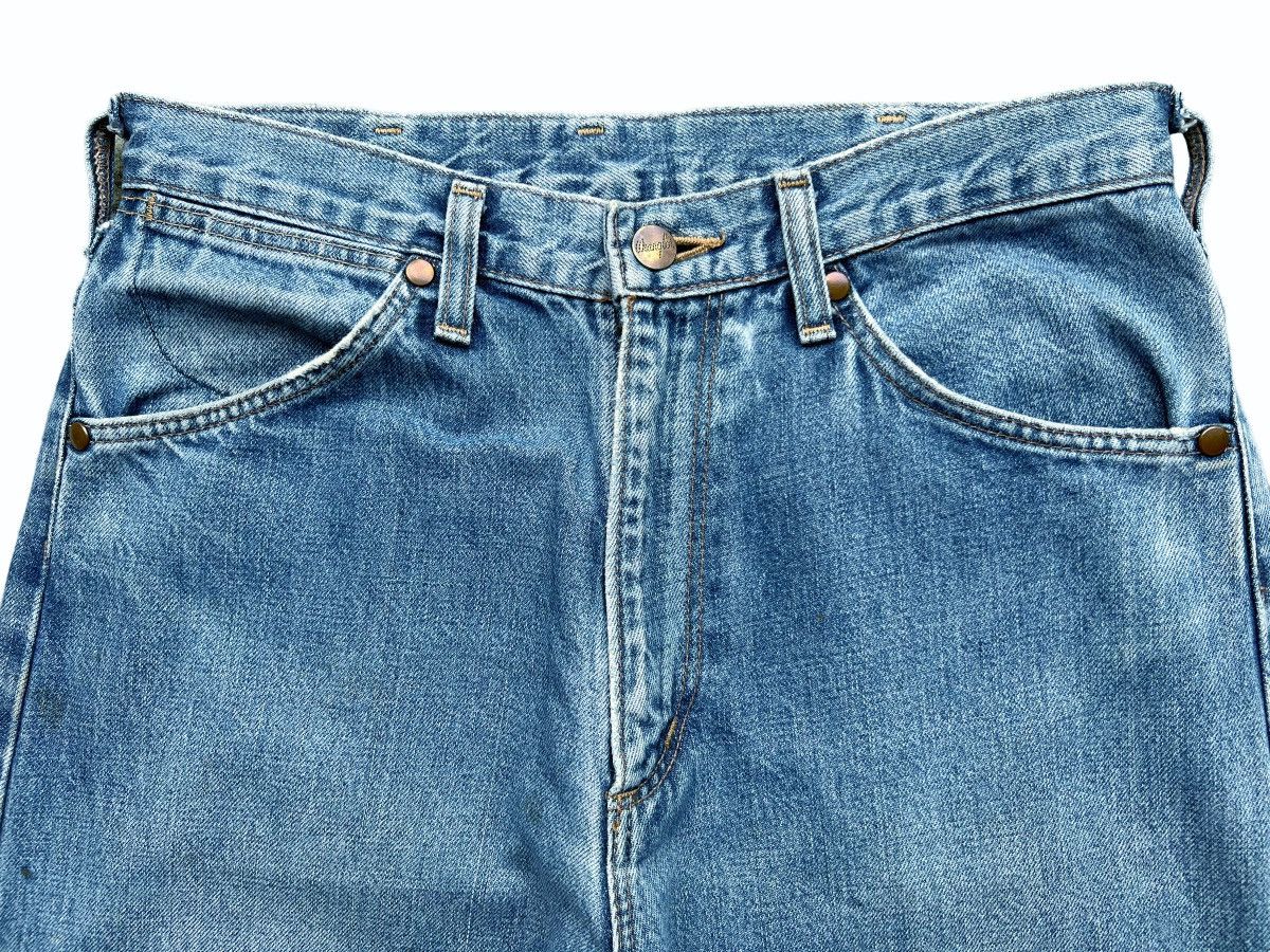 Vintage Vintage 90s Wrangler Selvedge Denim Jeans High Rise Denim Size US 29 - 8 Thumbnail