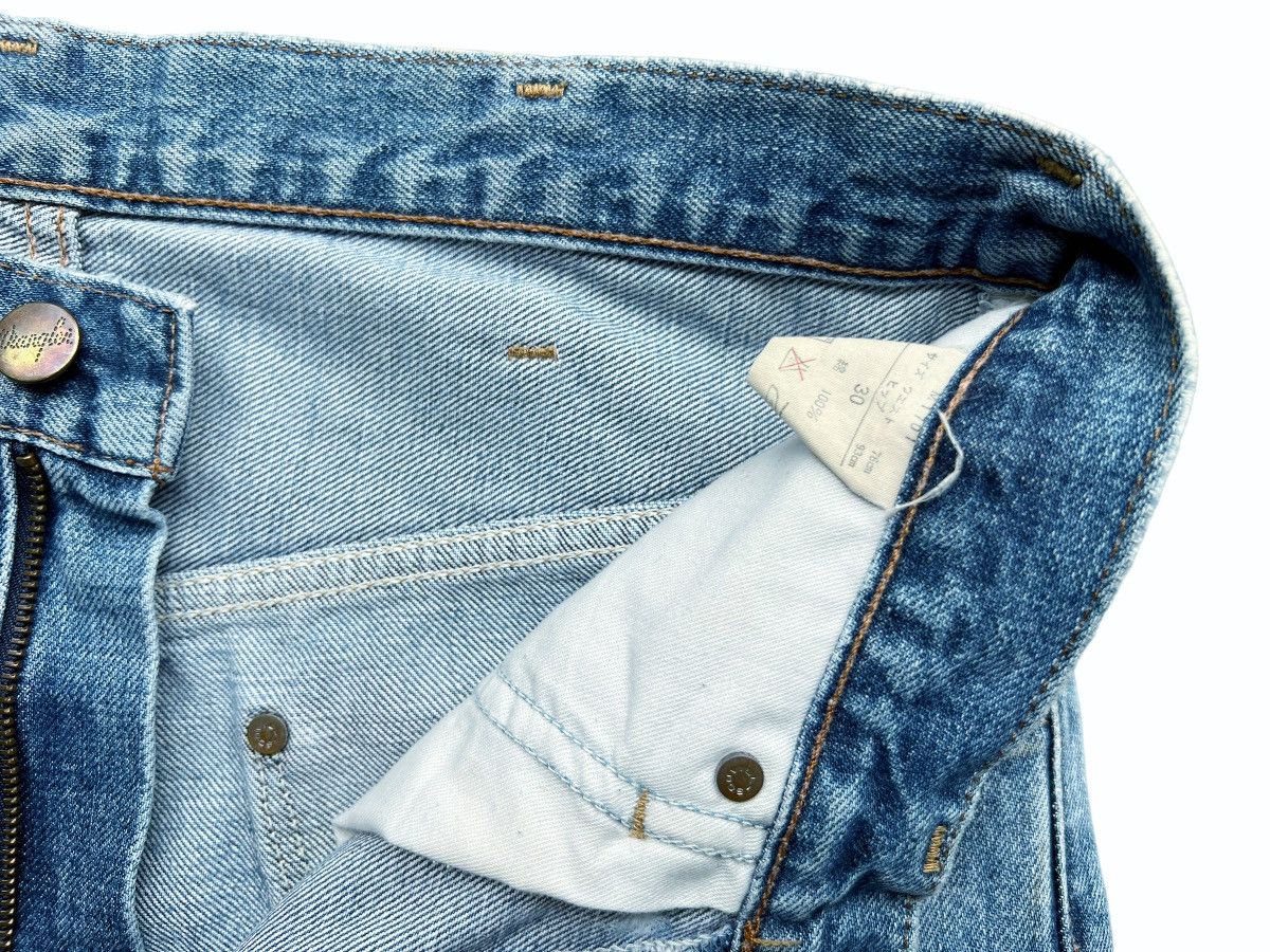 Vintage Vintage 90s Wrangler Selvedge Denim Jeans High Rise Denim Size US 29 - 14 Thumbnail