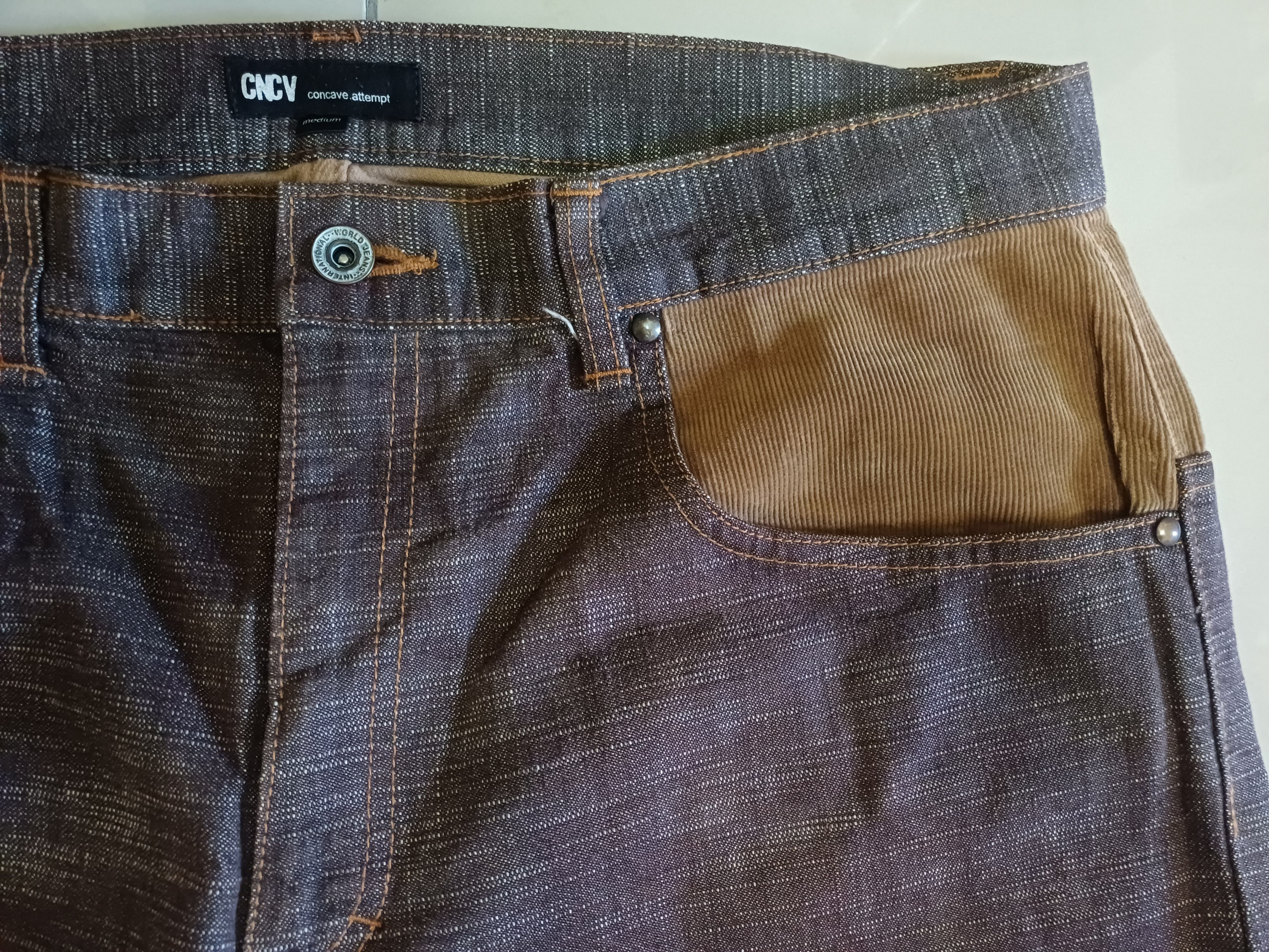 Other 🔥🔥Concave Attempt japan jeans🔥🔥 Size US 35 - 7 Thumbnail