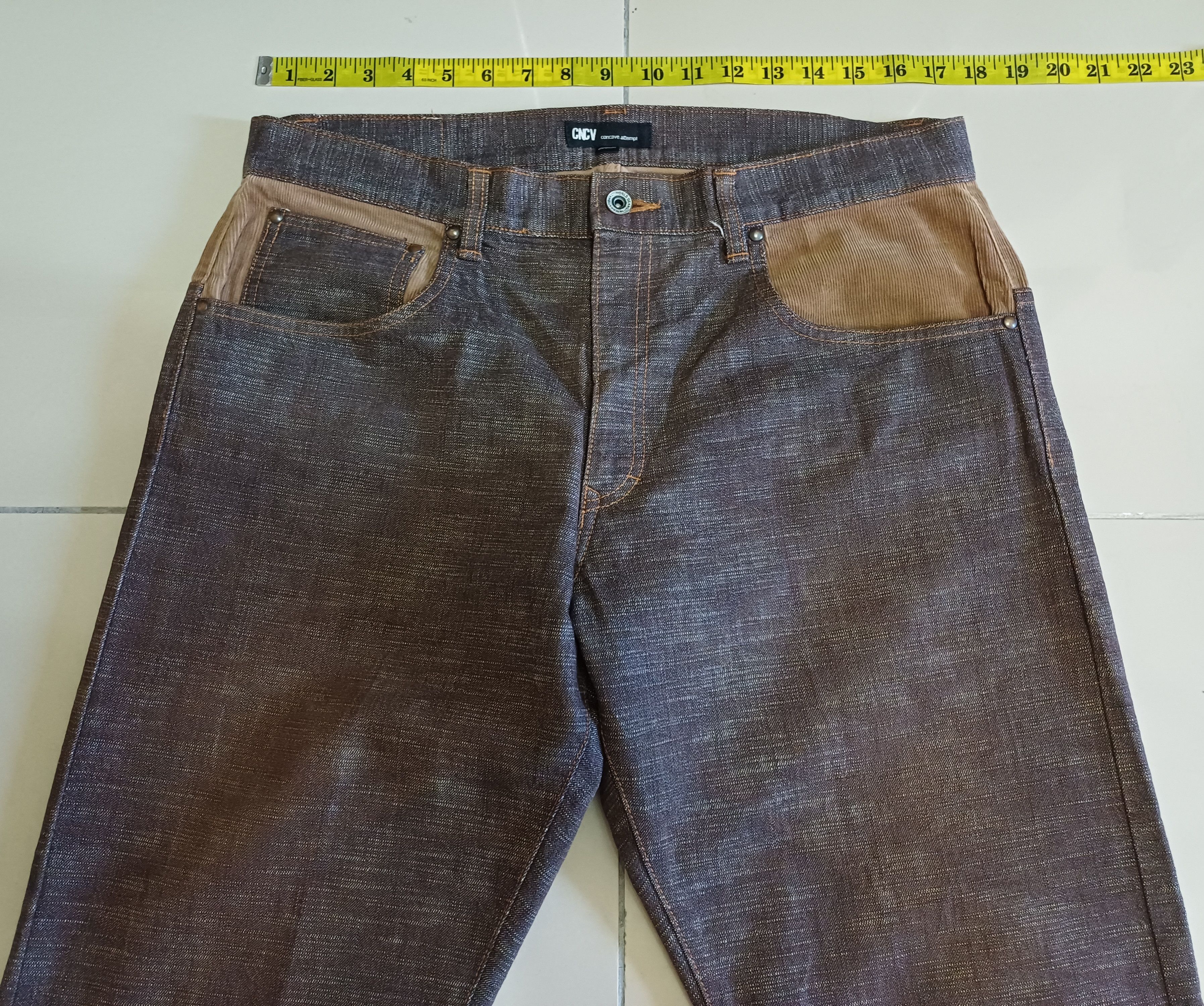 Other 🔥🔥Concave Attempt japan jeans🔥🔥 Size US 35 - 3 Thumbnail