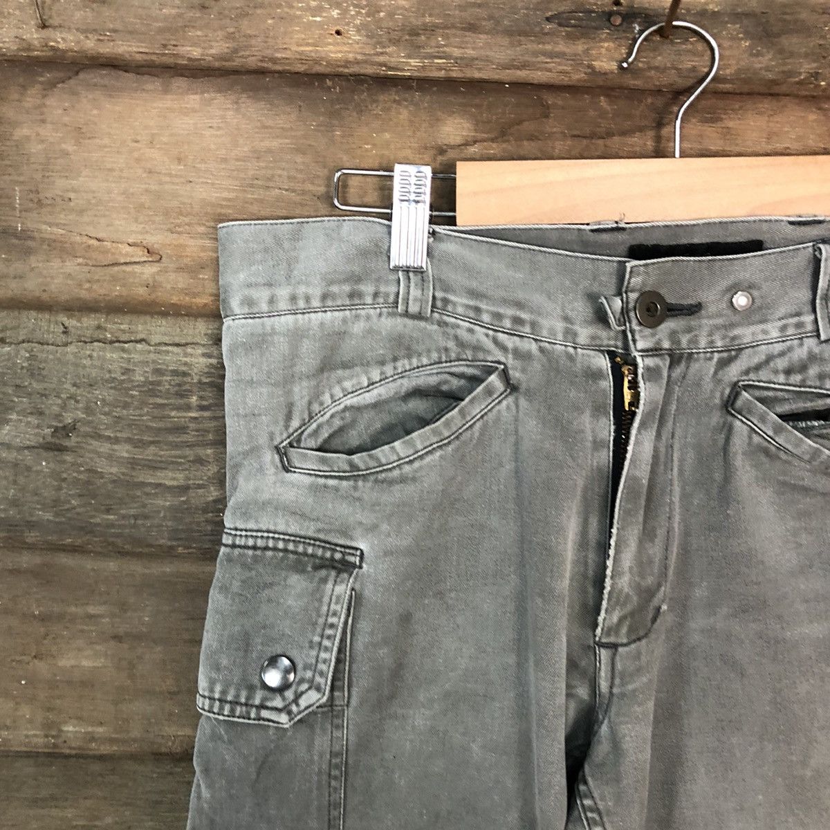 Japanese Brand CCP faded Grey multipocket tactical Cargo Pants #6902 Size US 31 - 4 Thumbnail