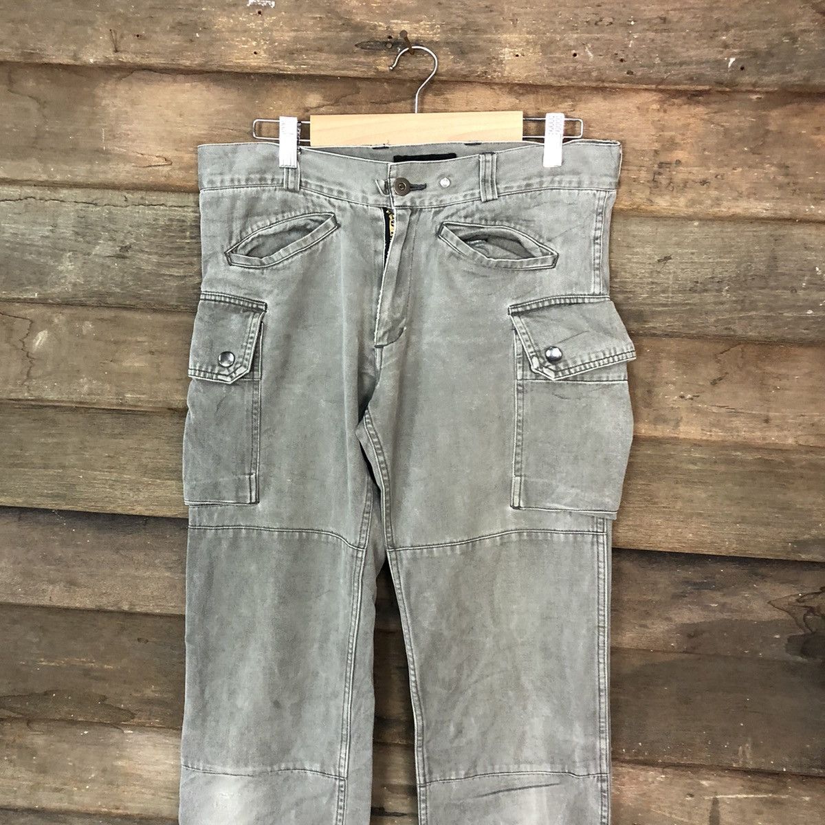 Japanese Brand CCP faded Grey multipocket tactical Cargo Pants #6902 Size US 31 - 2 Thumbnail