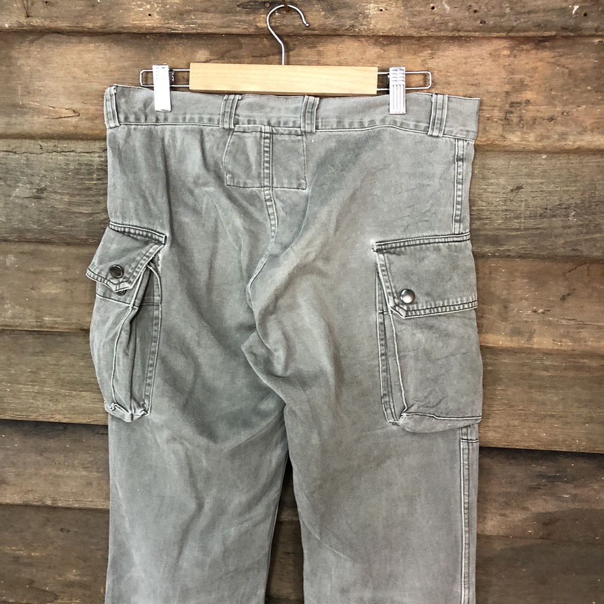 Japanese Brand CCP faded Grey multipocket tactical Cargo Pants #6902 Size US 31 - 11 Thumbnail
