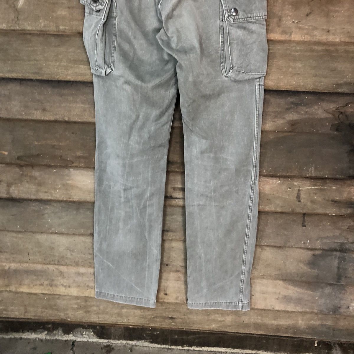 Japanese Brand CCP faded Grey multipocket tactical Cargo Pants #6902 Size US 31 - 12 Thumbnail