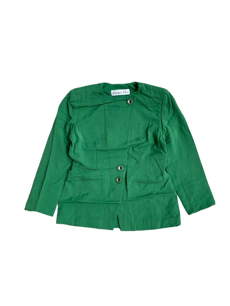Vintage Christian Dior Assymetrical Wool Jacket