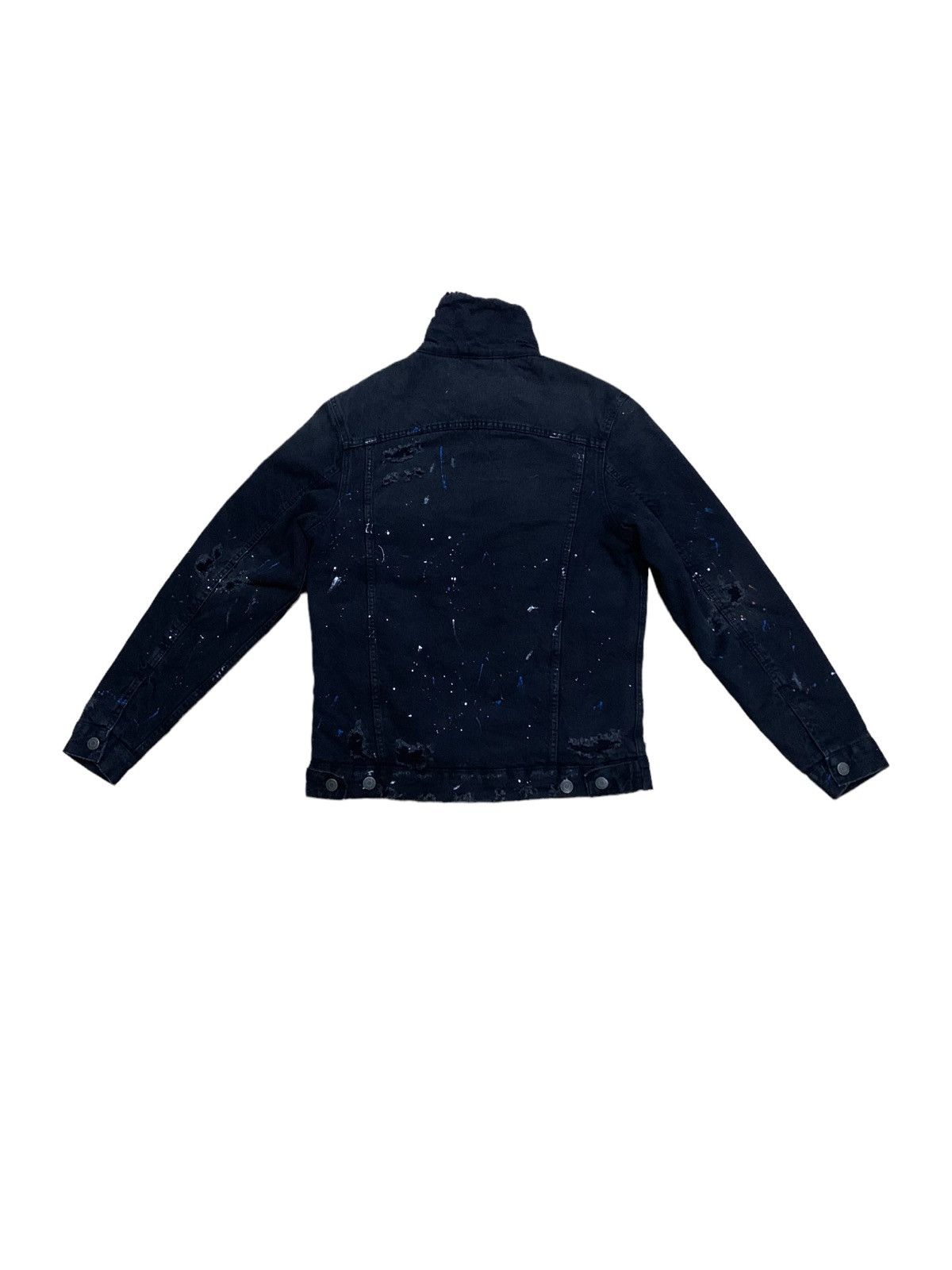 If Six Was Nine × Japanese Brand Zara Fleece-Lined Denim Style Sherpa Jacket Size US S / EU 44-46 / 1 - 6 Thumbnail