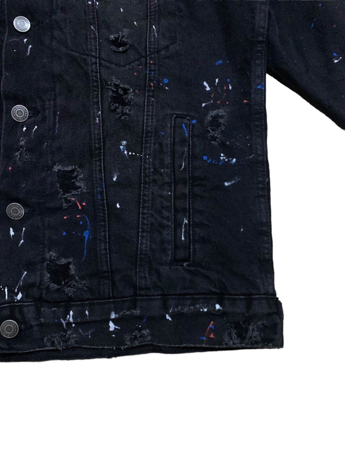If Six Was Nine × Japanese Brand Zara Fleece-Lined Denim Style Sherpa Jacket Size US S / EU 44-46 / 1 - 5 Thumbnail