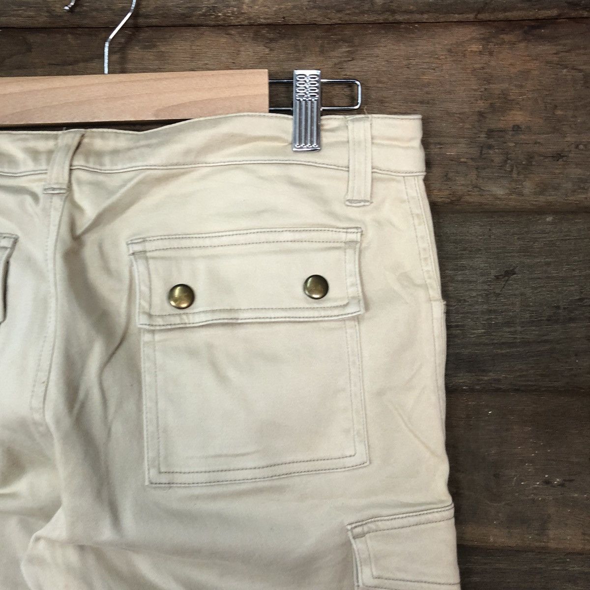 Japanese Brand African Beat Club multipocket tactical Cargo Pants #2833 Size 28" / US 6 / IT 42 - 15 Thumbnail