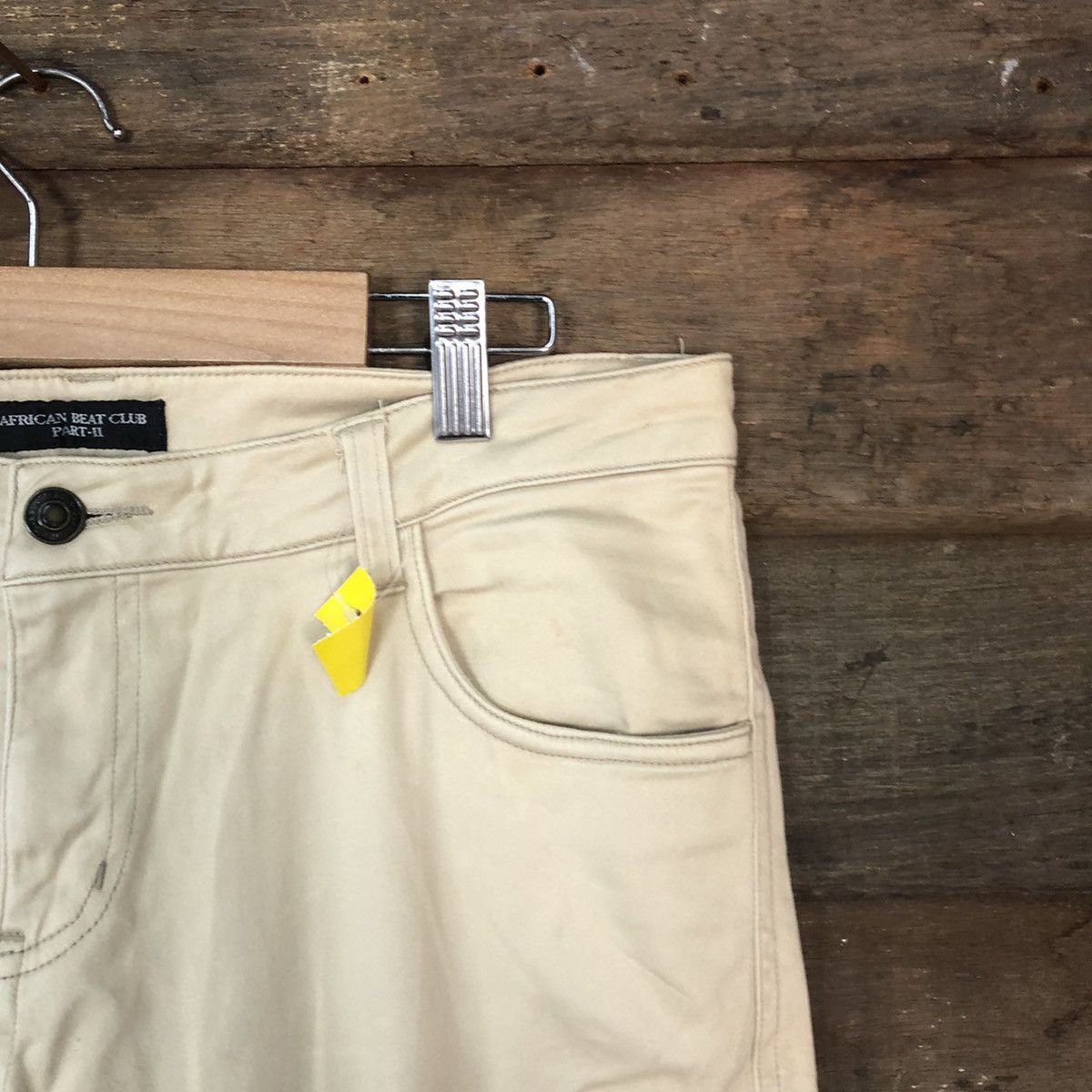 Japanese Brand African Beat Club multipocket tactical Cargo Pants #2833 Size 28" / US 6 / IT 42 - 5 Thumbnail