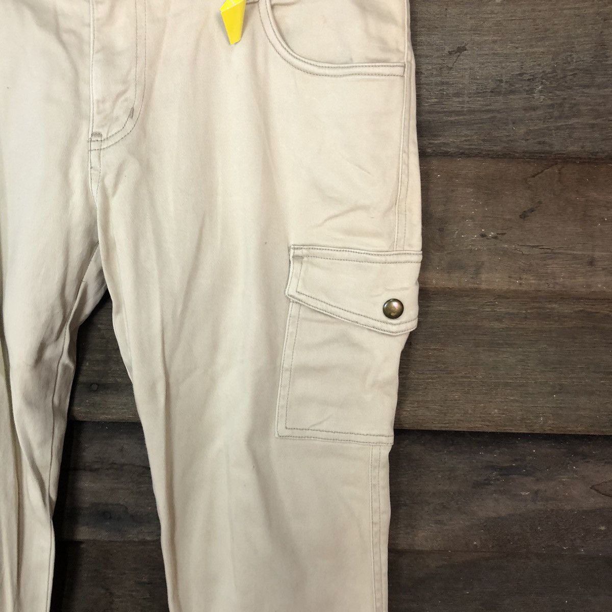 Japanese Brand African Beat Club multipocket tactical Cargo Pants #2833 Size 28" / US 6 / IT 42 - 7 Thumbnail
