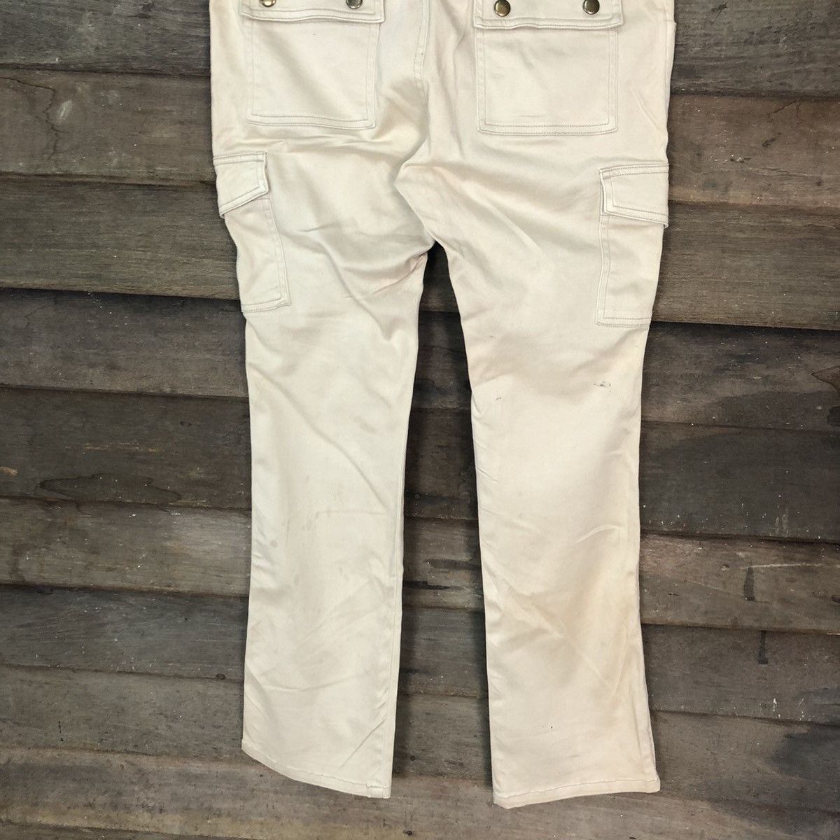 Japanese Brand African Beat Club multipocket tactical Cargo Pants #2833 Size 28" / US 6 / IT 42 - 13 Thumbnail