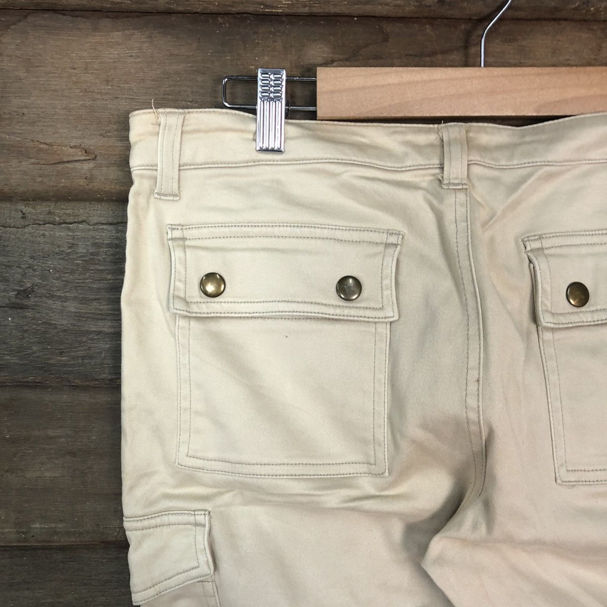 Japanese Brand African Beat Club multipocket tactical Cargo Pants #2833 Size 28" / US 6 / IT 42 - 14 Thumbnail