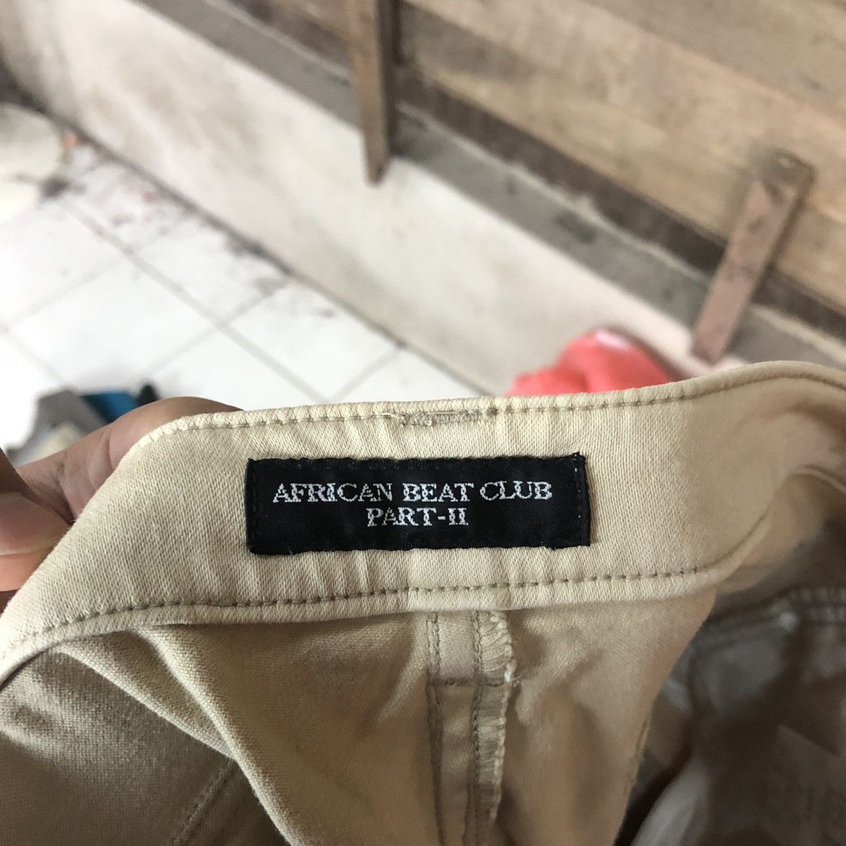 Japanese Brand African Beat Club multipocket tactical Cargo Pants #2833 Size 28" / US 6 / IT 42 - 16 Thumbnail