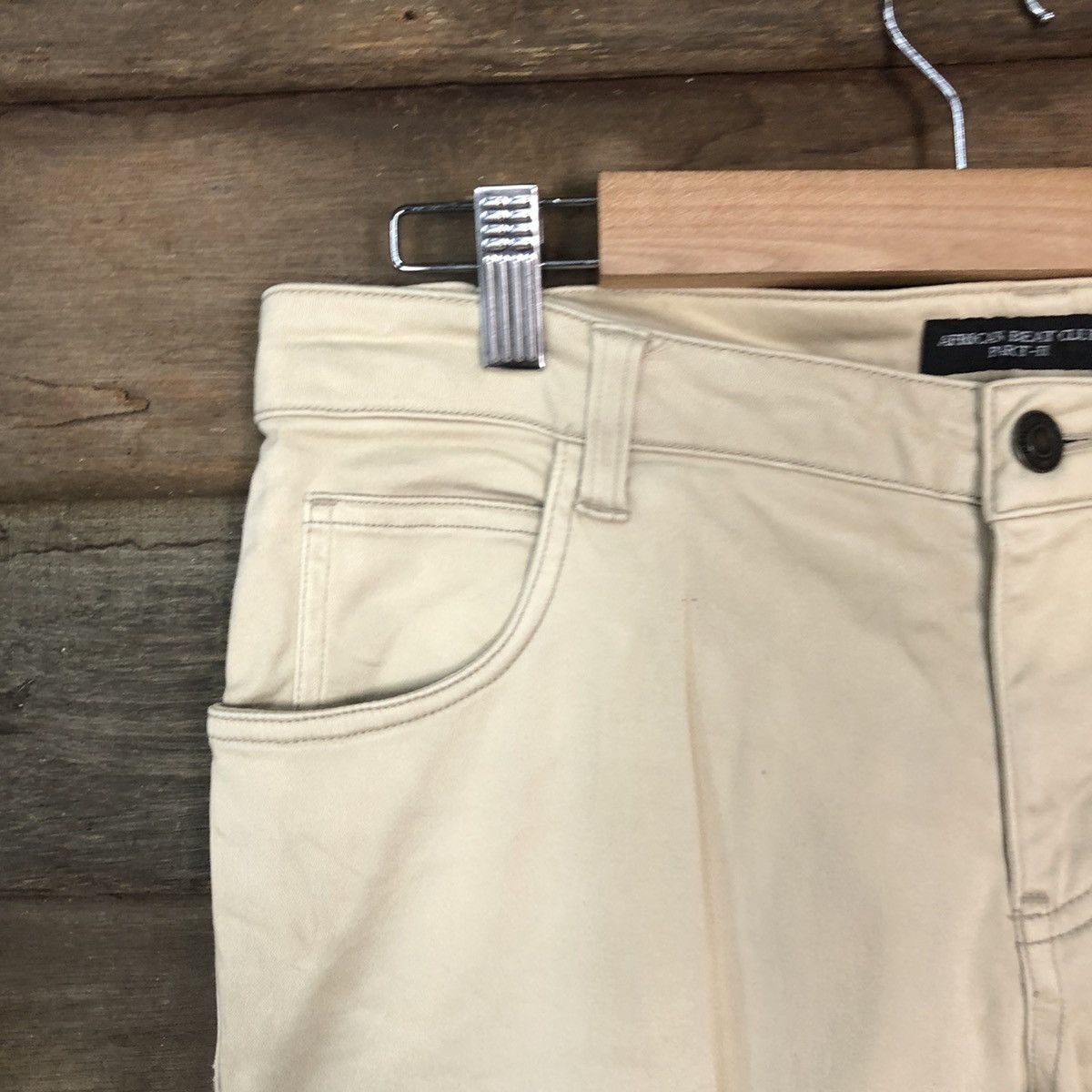 Japanese Brand African Beat Club multipocket tactical Cargo Pants #2833 Size 28" / US 6 / IT 42 - 4 Thumbnail