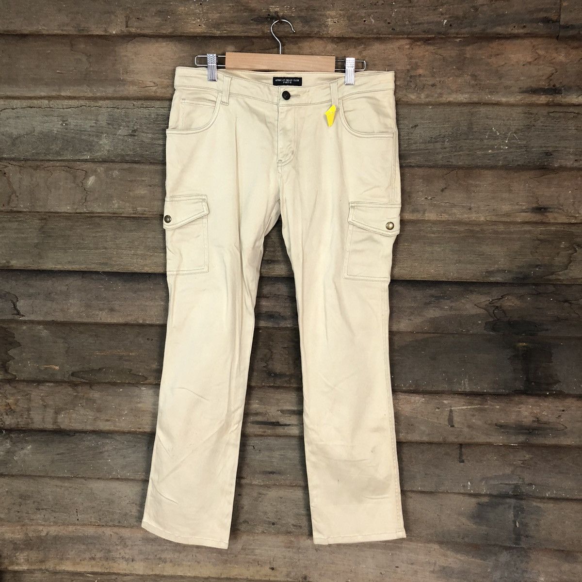 Japanese Brand African Beat Club multipocket tactical Cargo Pants #2833 Size 28" / US 6 / IT 42 - 1 Thumbnail