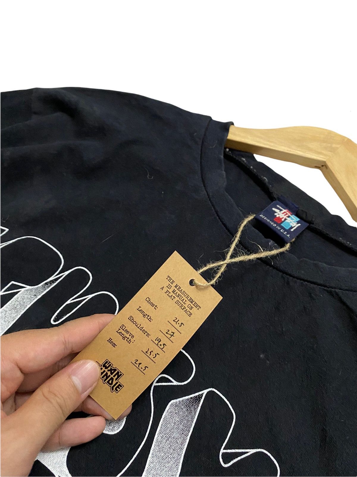 Stussy × Vintage 🔥NEED TO GO🔥 Vintage Long Sleeve Stussy Shirt Size US L / EU 52-54 / 3 - 7 Thumbnail