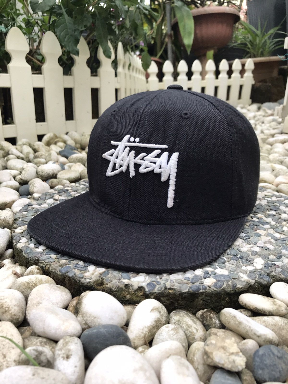 Stussy × Vintage AUTHENTIC EMBROIDERY STUSSY SIGNATURE CAP HAT Size ONE SIZE - 14 Thumbnail