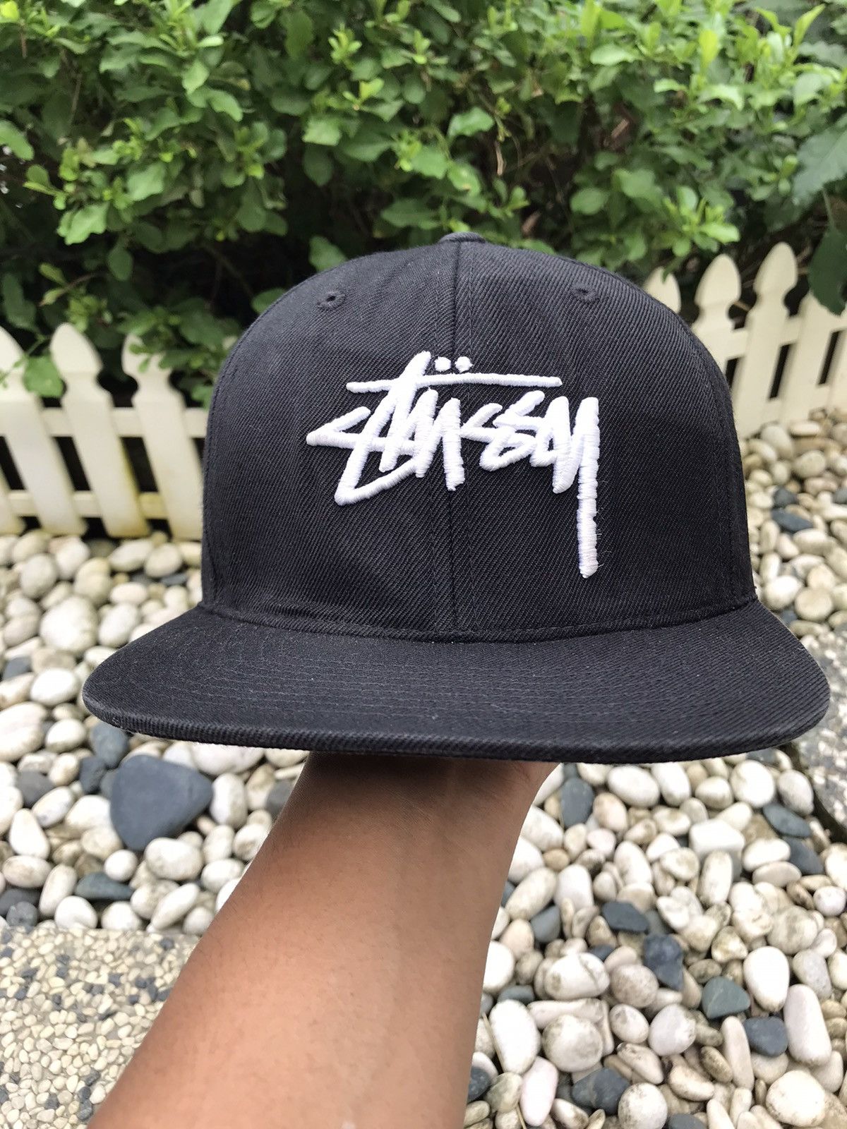 Stussy × Vintage AUTHENTIC EMBROIDERY STUSSY SIGNATURE CAP HAT Size ONE SIZE - 1 Thumbnail