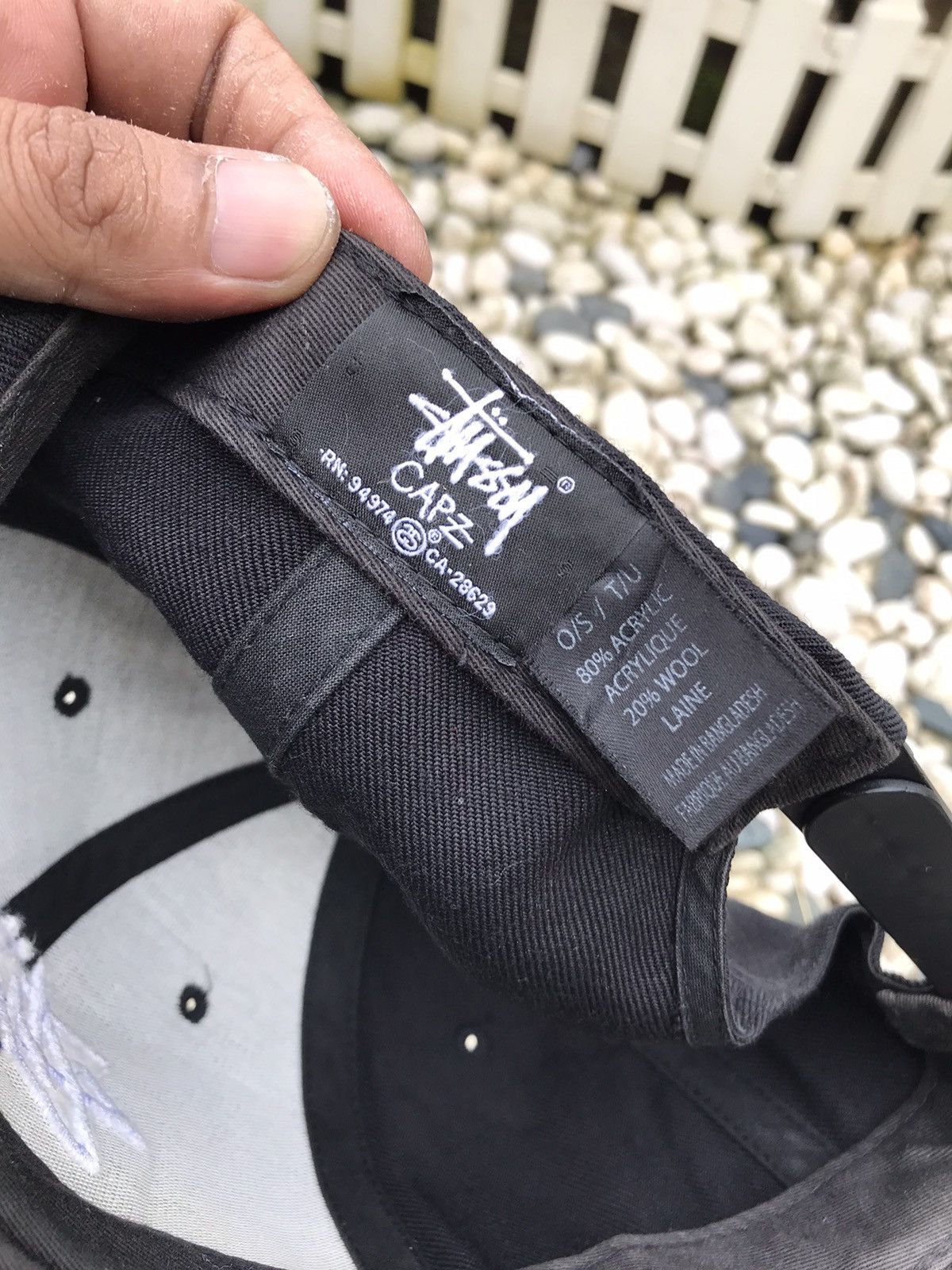 Stussy × Vintage AUTHENTIC EMBROIDERY STUSSY SIGNATURE CAP HAT Size ONE SIZE - 9 Thumbnail