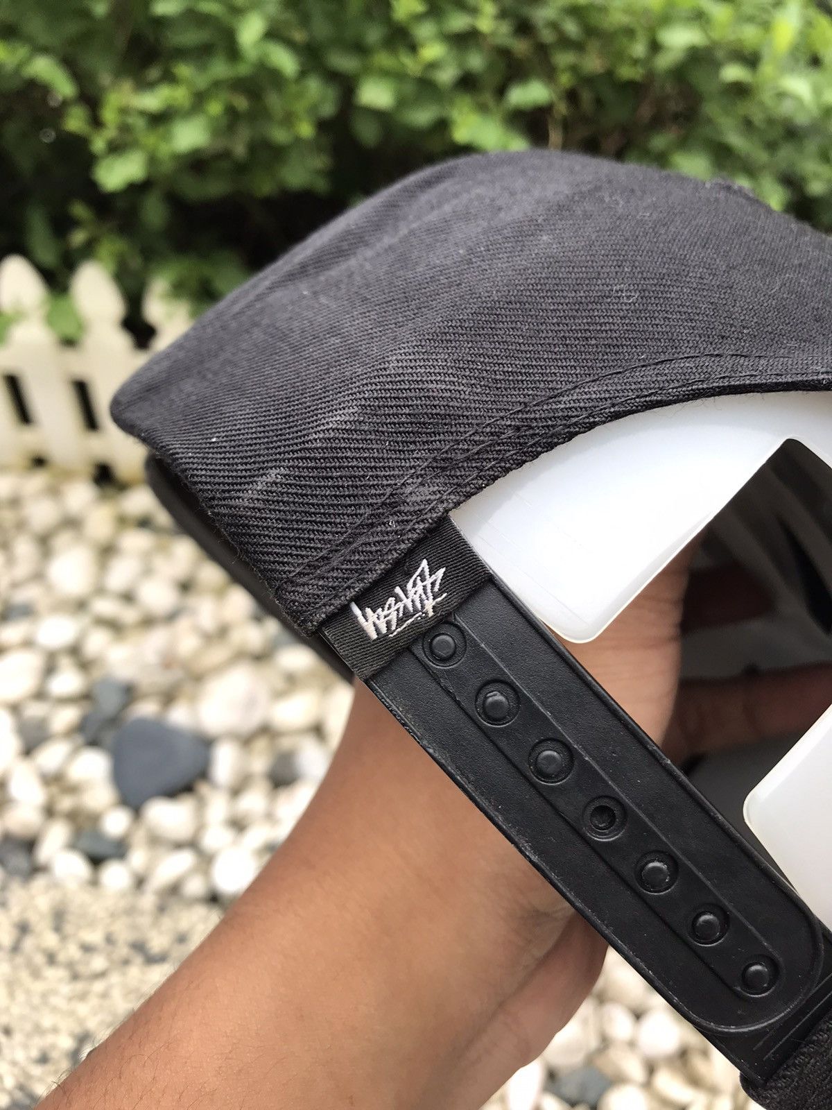 Stussy × Vintage AUTHENTIC EMBROIDERY STUSSY SIGNATURE CAP HAT Size ONE SIZE - 6 Thumbnail