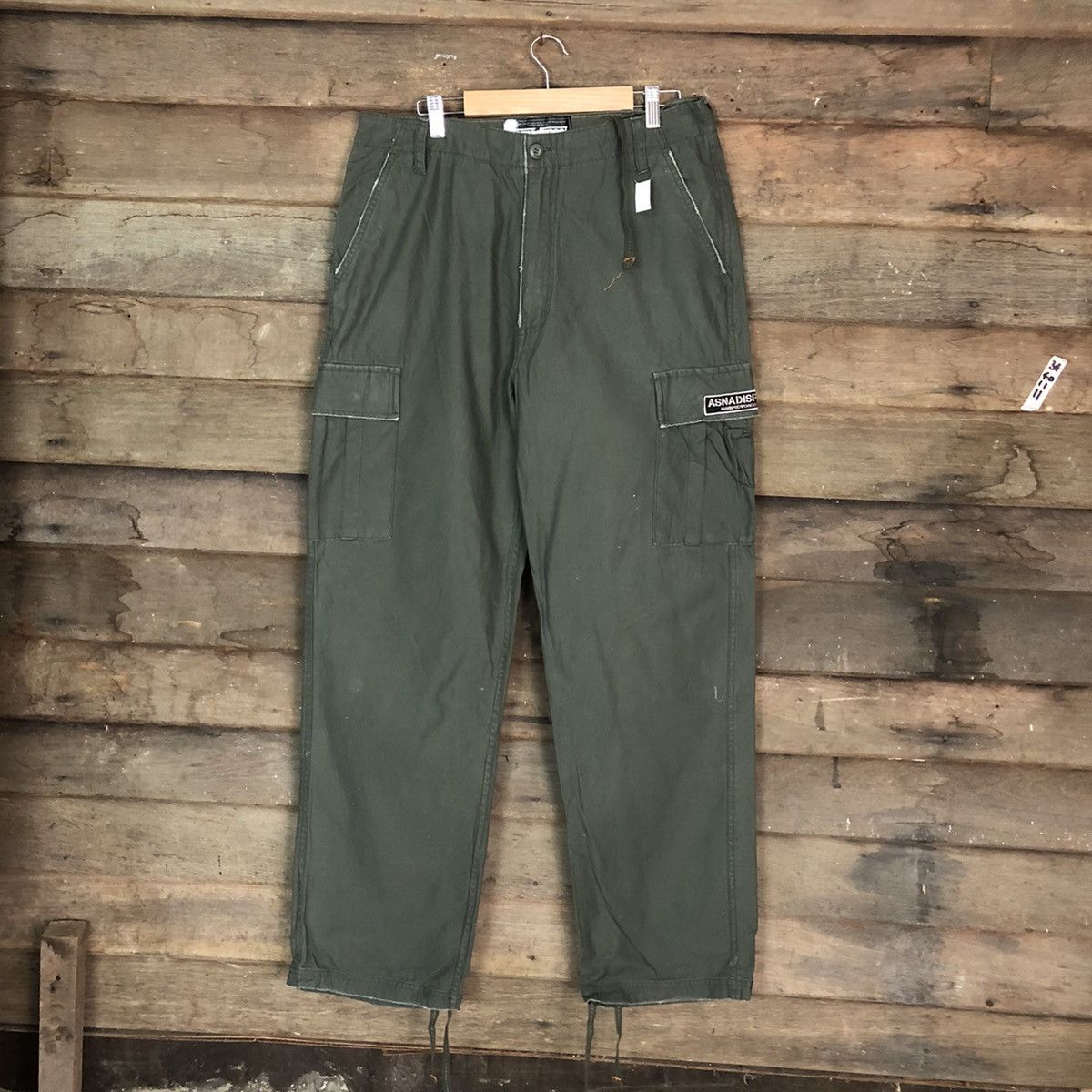 Military Asnadispec Green military Cargo Multipocket Pants #1860