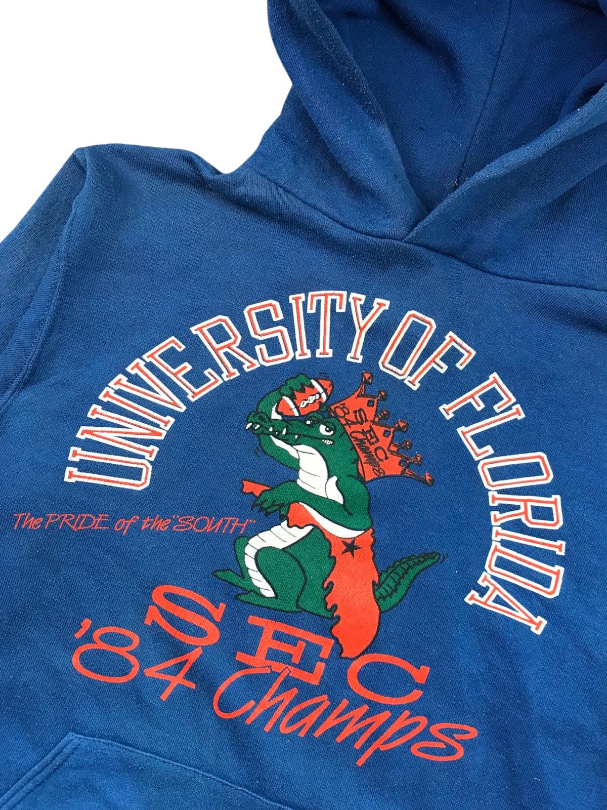 Russell Athletic VINTAGE 80’ UNIVERSITY OF FLORIDA SEC CHAMPS 84 HOODIE Size US S / EU 44-46 / 1 - 1 Thumbnail