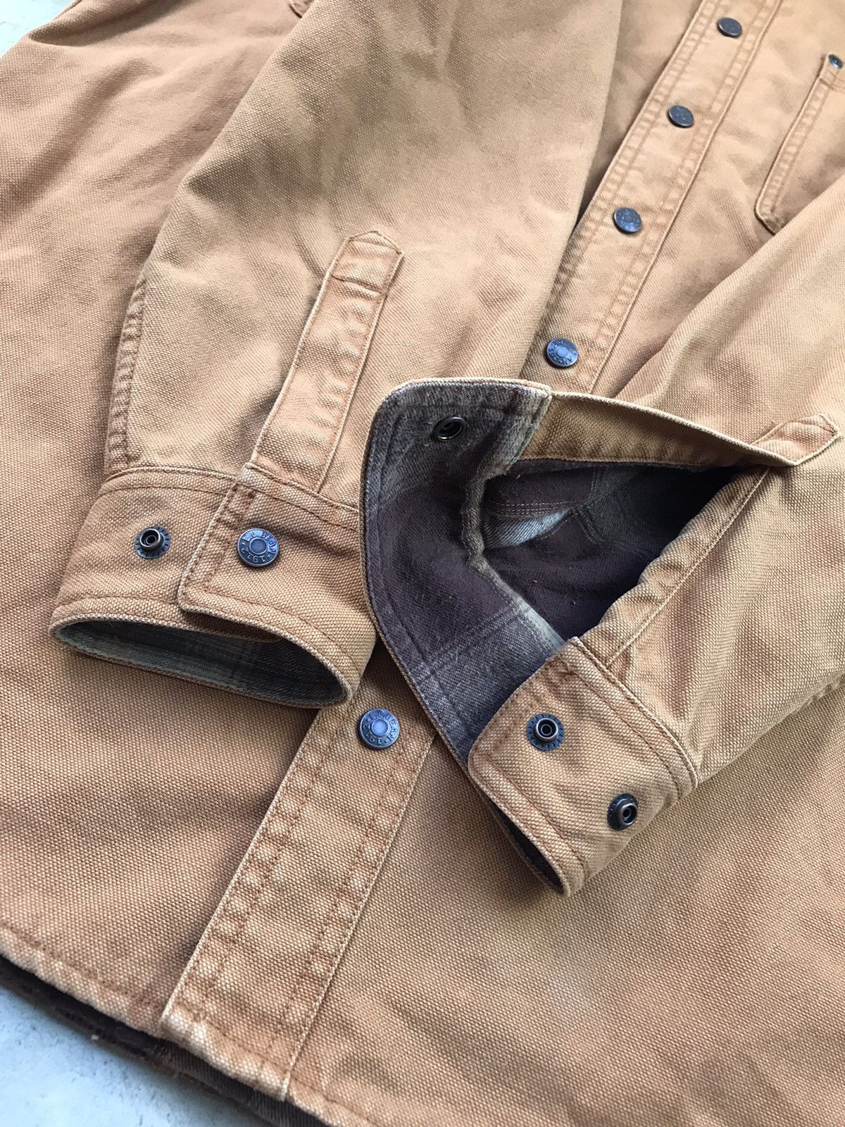 L.L. Bean × Vintage LL BEAN DUCK CANVAS COAT JACKET Size US L / EU 52-54 / 3 - 5 Thumbnail