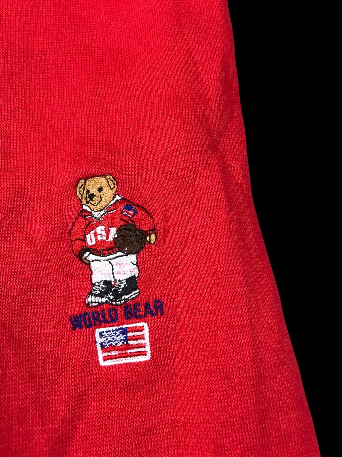 Japanese Brand × Vintage 🔥Vintage World Bear WORLDBEAR POLO Sweatshirt With Pants Size US L / EU 52-54 / 3 - 18 Thumbnail