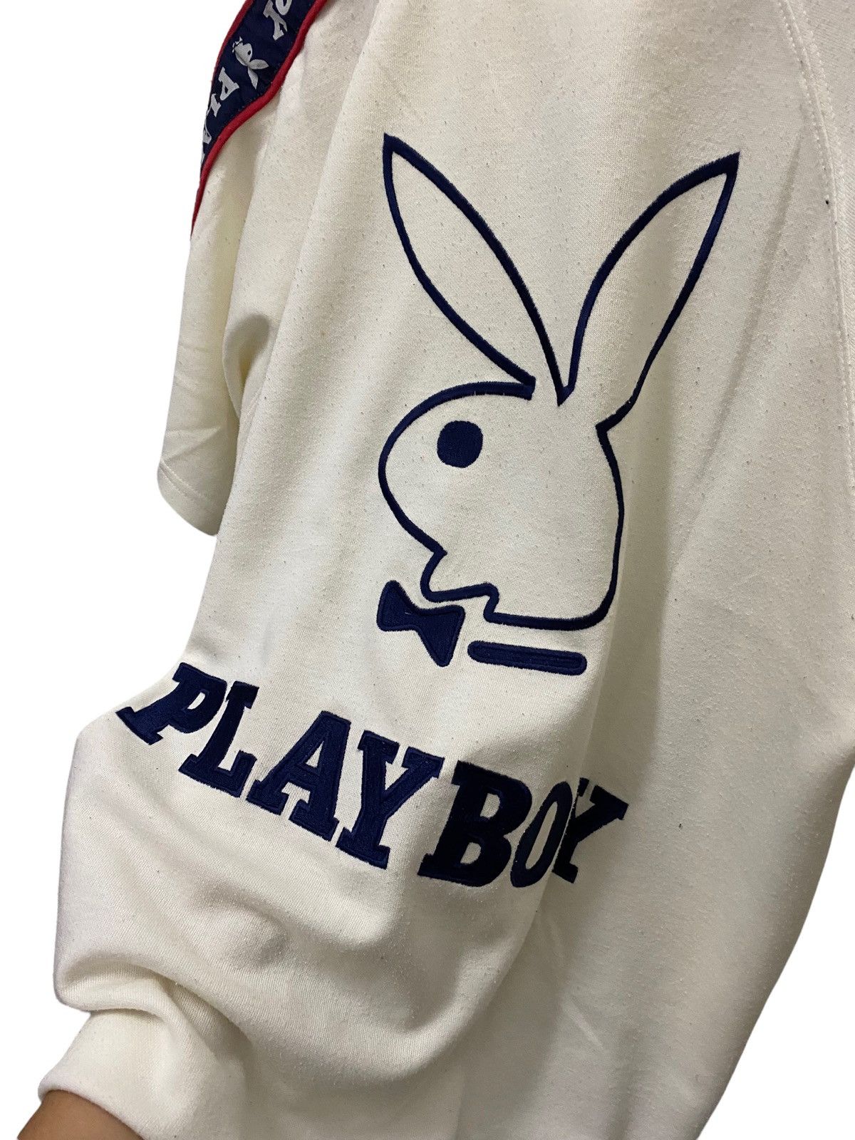 Playboy × Vintage Vintage Big Logo Playboy Tee Shirt Size US L / EU 52-54 / 3 - 7 Thumbnail