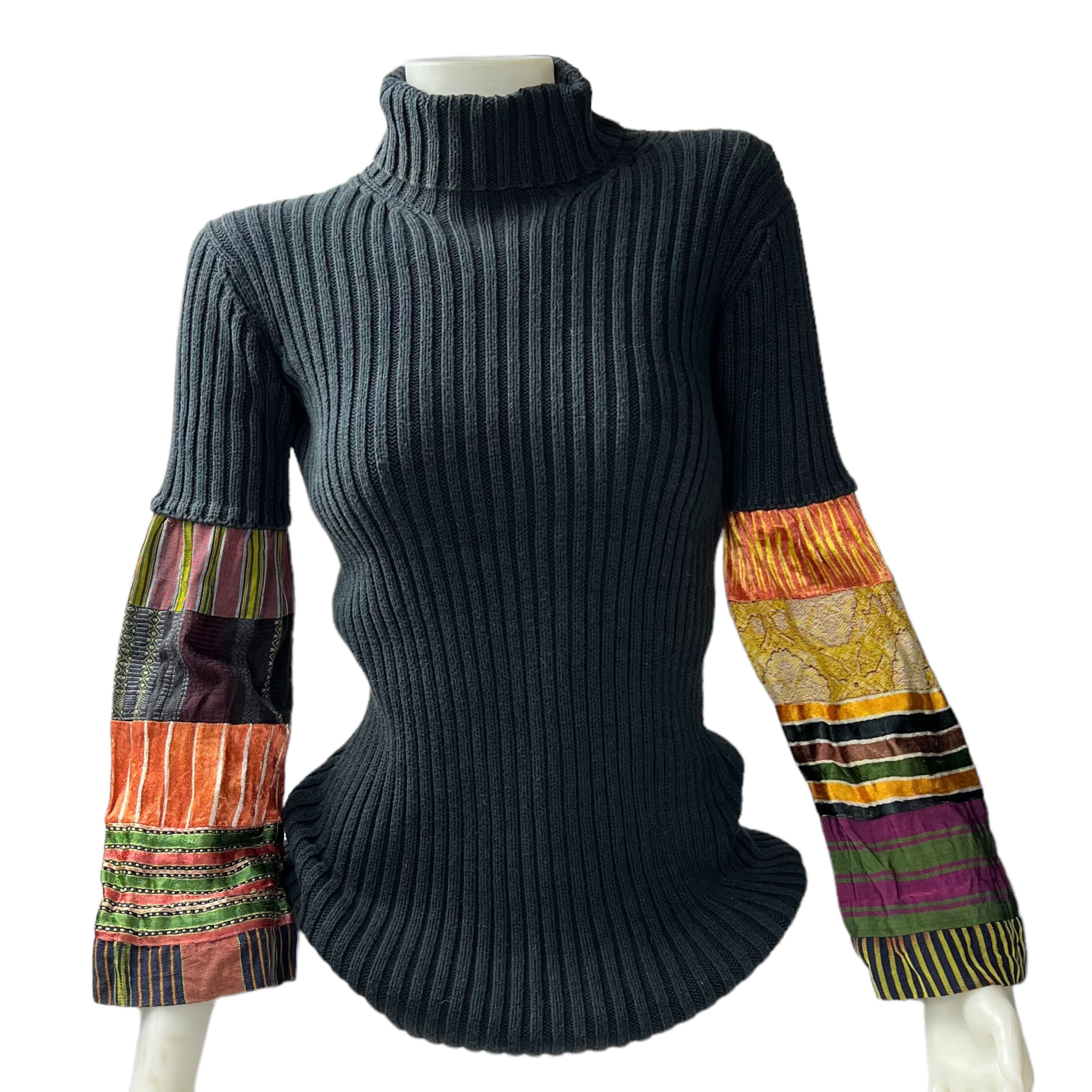 Yohji Yamamoto 80s High Neck Knit