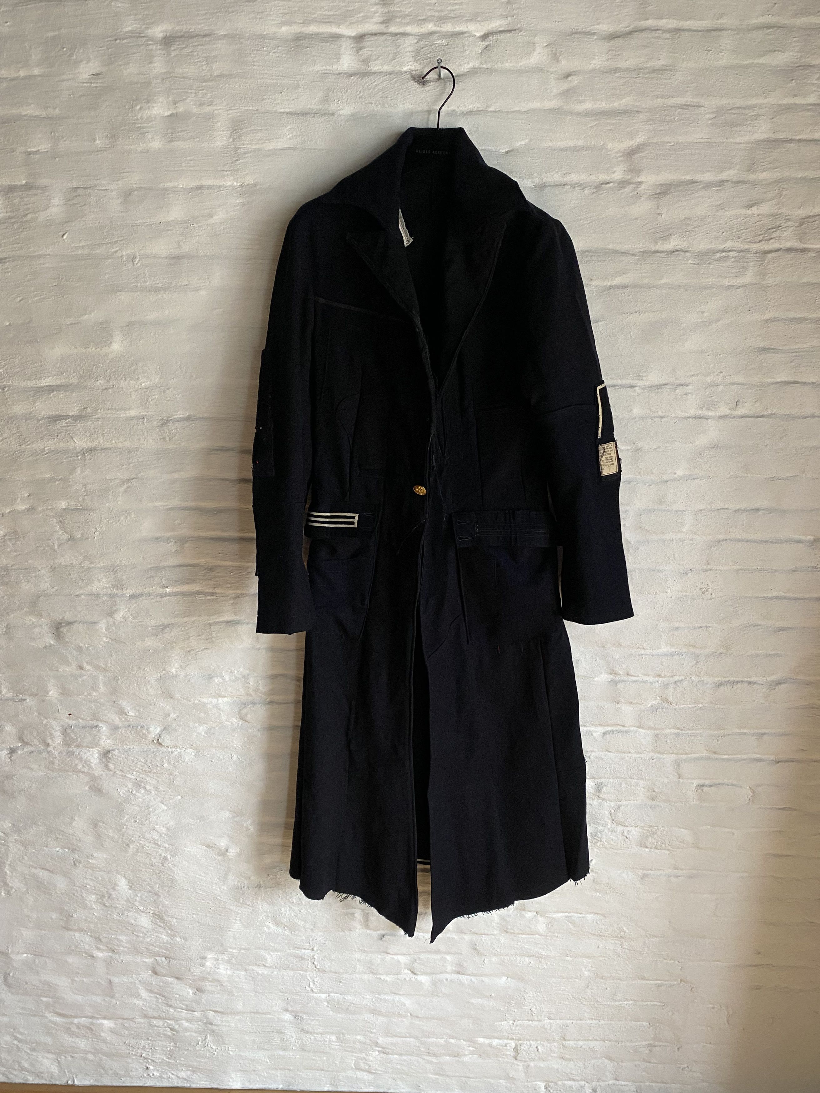 Greg Lauren FW12 Extremely Rare Batman Navy Coat Size 1 Size US M / EU 48-50 / 2 - 2 Thumbnail