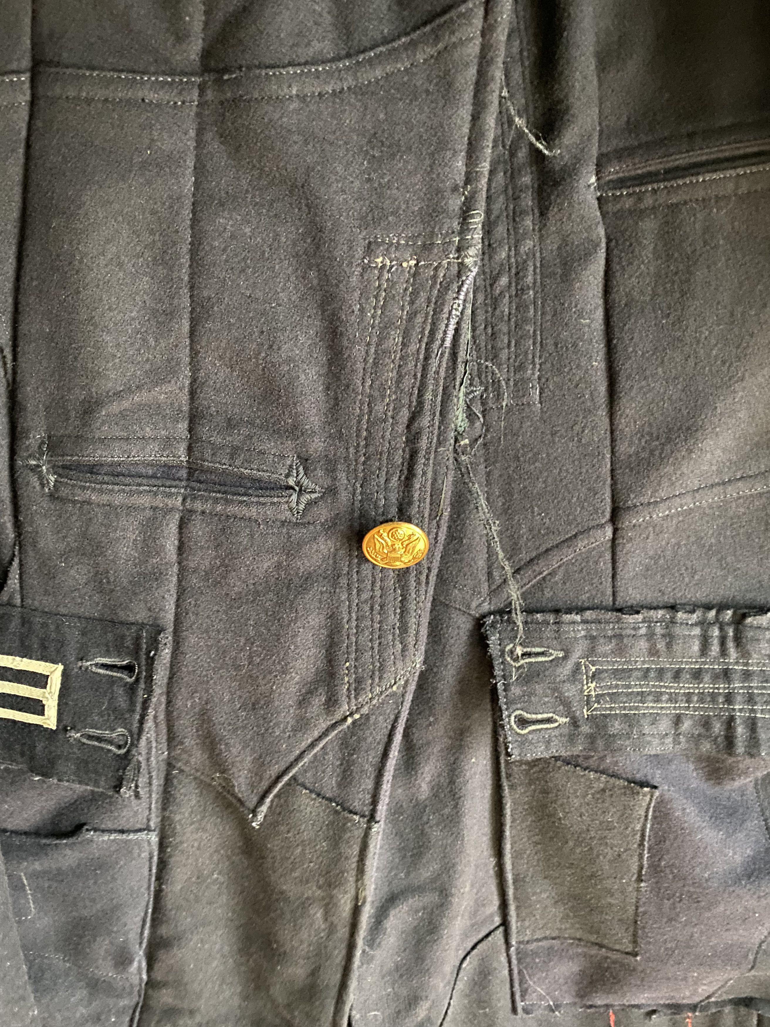 Greg Lauren FW12 Extremely Rare Batman Navy Coat Size 1 Size US M / EU 48-50 / 2 - 5 Thumbnail