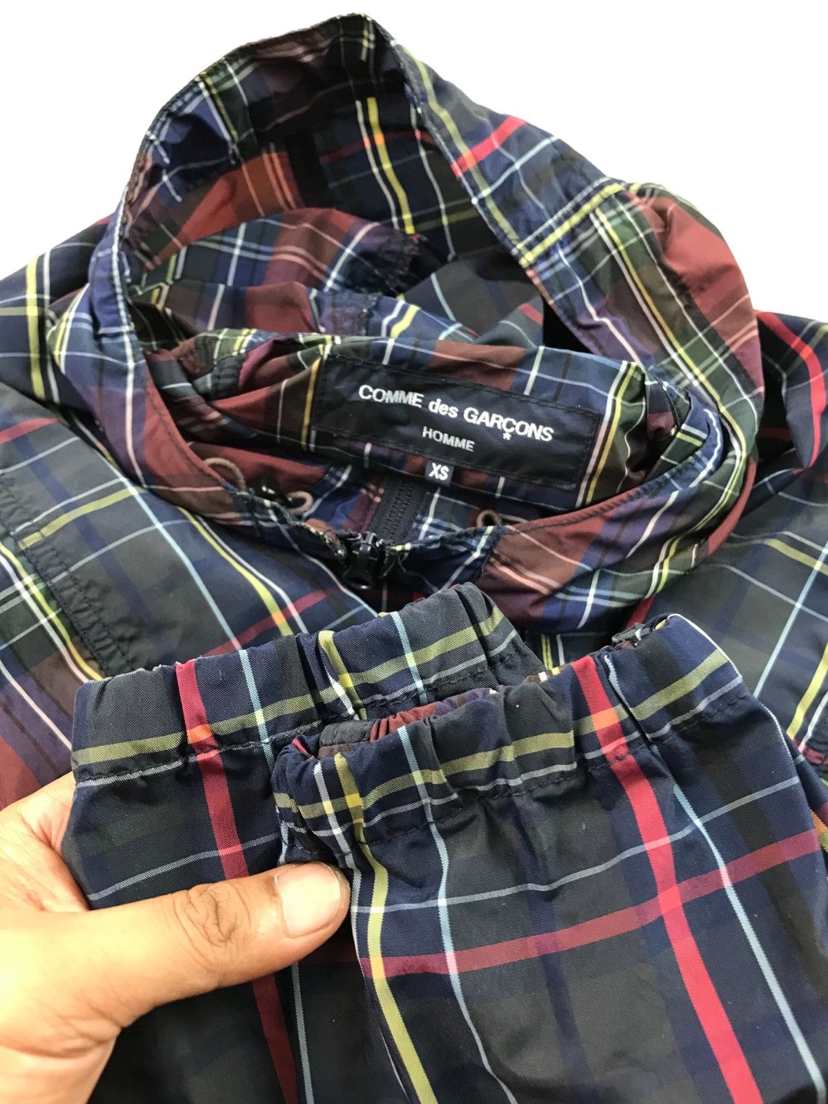 Comme des Garcons × Comme des Garcons Homme Plus × Japanese Brand COMME des GARÇONS HOMME OUTDOOR HOODIES WINDBREAKERS Size US XS / EU 42 / 0 - 13 Thumbnail