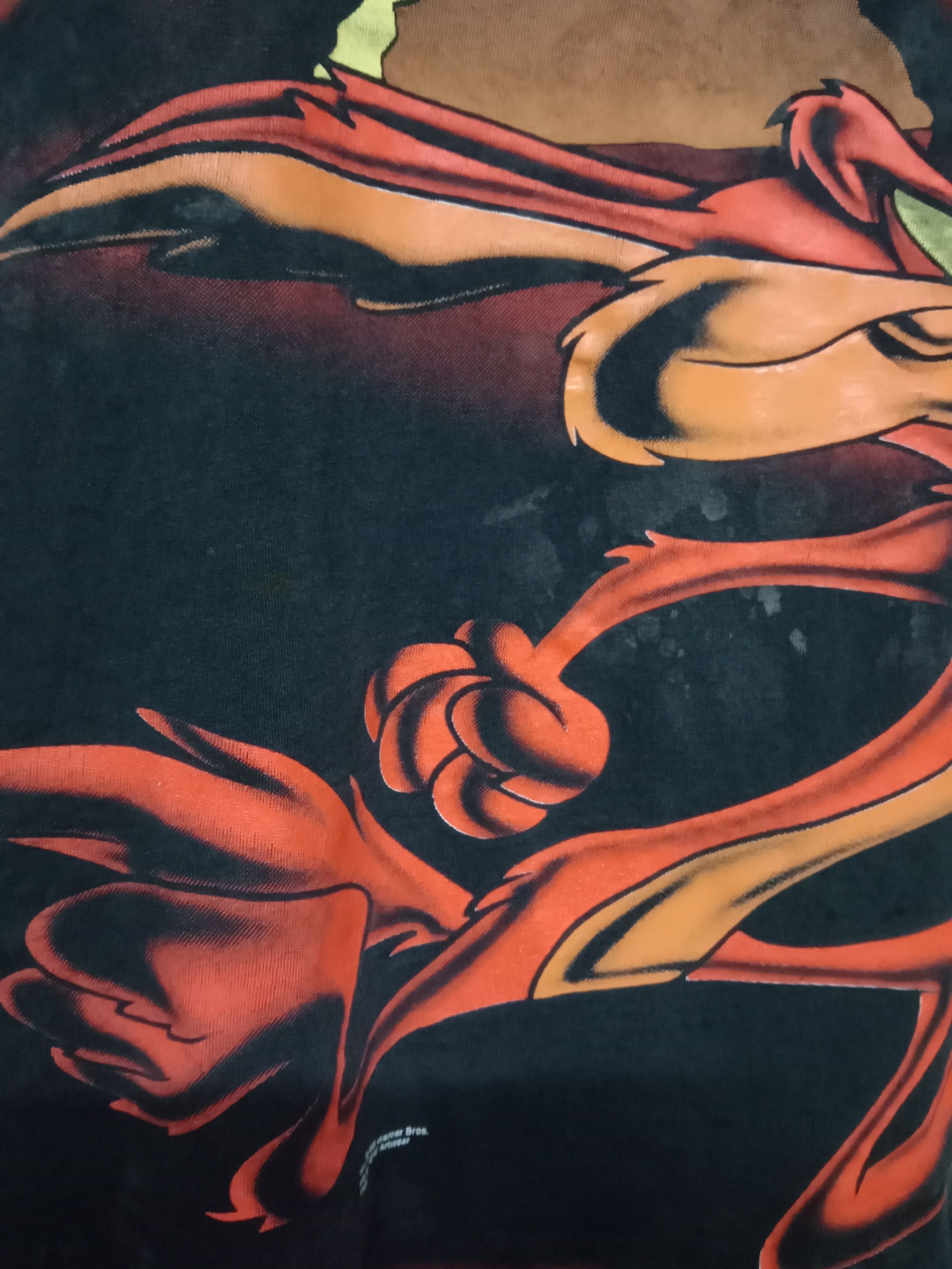 Vintage Vintage 90s Wile E Coyote And Road Runner Full Print🔥🔥🔥 Size US XL / EU 56 / 4 - 11 Thumbnail