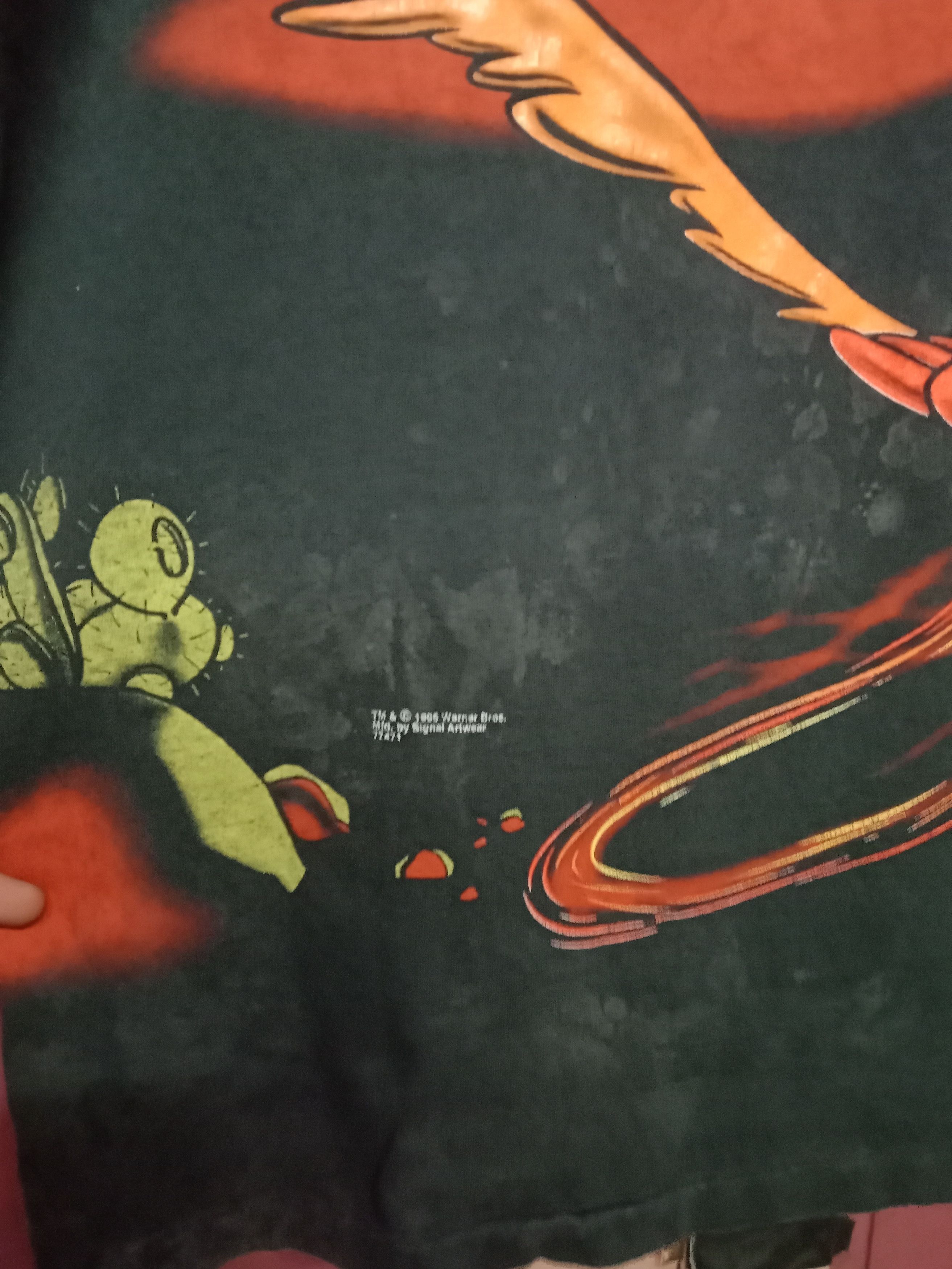 Vintage Vintage 90s Wile E Coyote And Road Runner Full Print🔥🔥🔥 Size US XL / EU 56 / 4 - 8 Thumbnail