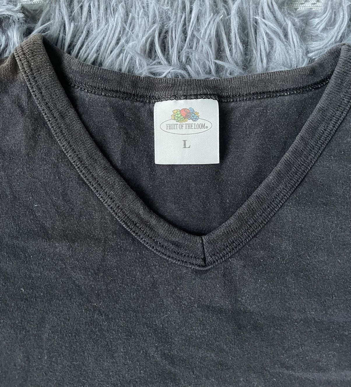 Fruit Of The Loom × Vintage Fruit of the Loom 90s vintage sun faded t-shirt Size US L / EU 52-54 / 3 - 6 Thumbnail
