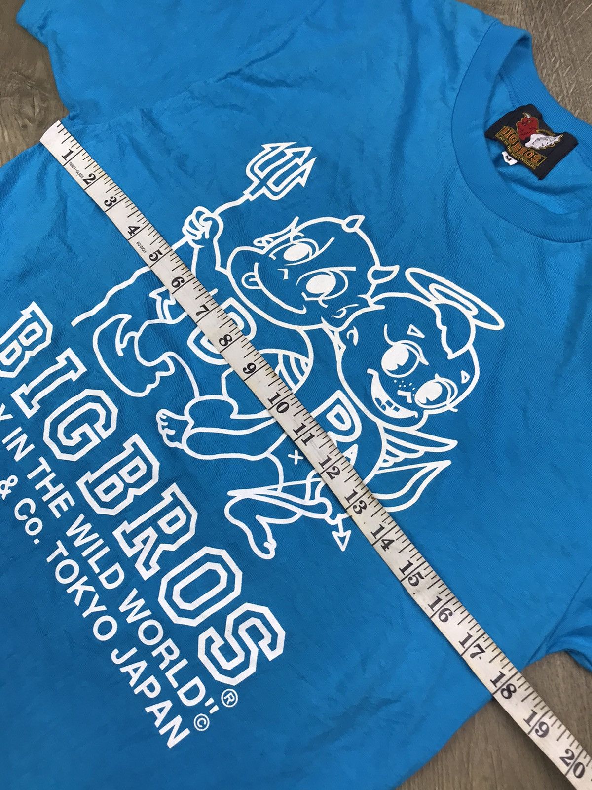 Japanese Brand × Vintage VINTAGE 90s BIG BROS TOKYO JAPAN MIRROR 🇯🇵 TEE Size US M / EU 48-50 / 2 - 11 Thumbnail