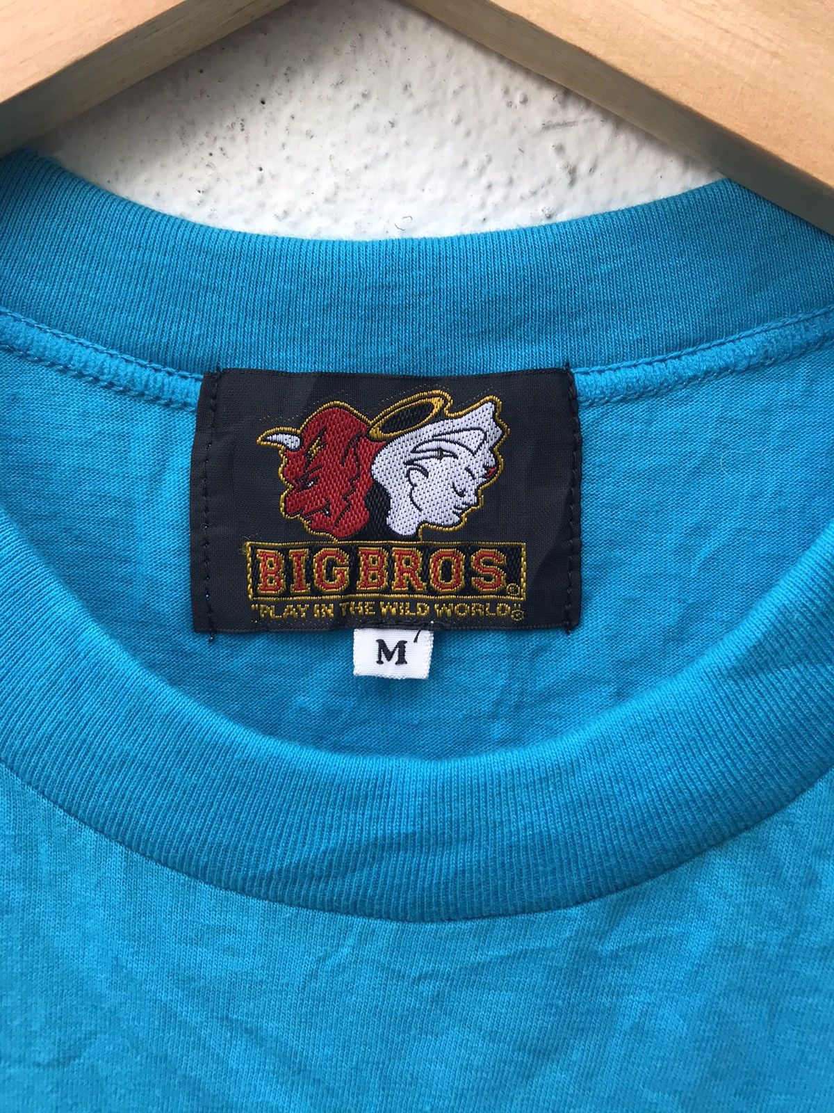 Japanese Brand × Vintage VINTAGE 90s BIG BROS TOKYO JAPAN MIRROR 🇯🇵 TEE Size US M / EU 48-50 / 2 - 5 Thumbnail