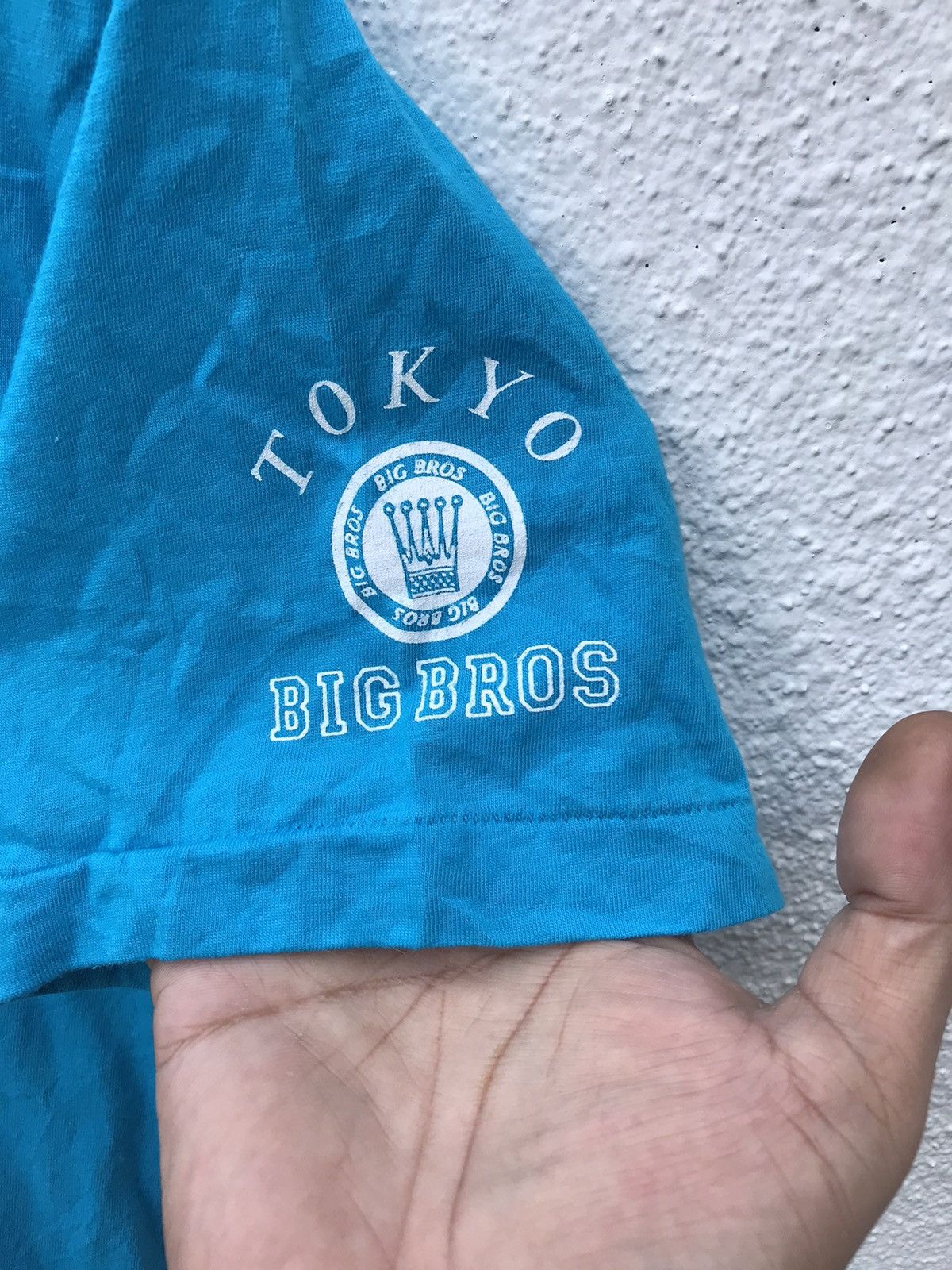 Japanese Brand × Vintage VINTAGE 90s BIG BROS TOKYO JAPAN MIRROR 🇯🇵 TEE Size US M / EU 48-50 / 2 - 7 Thumbnail