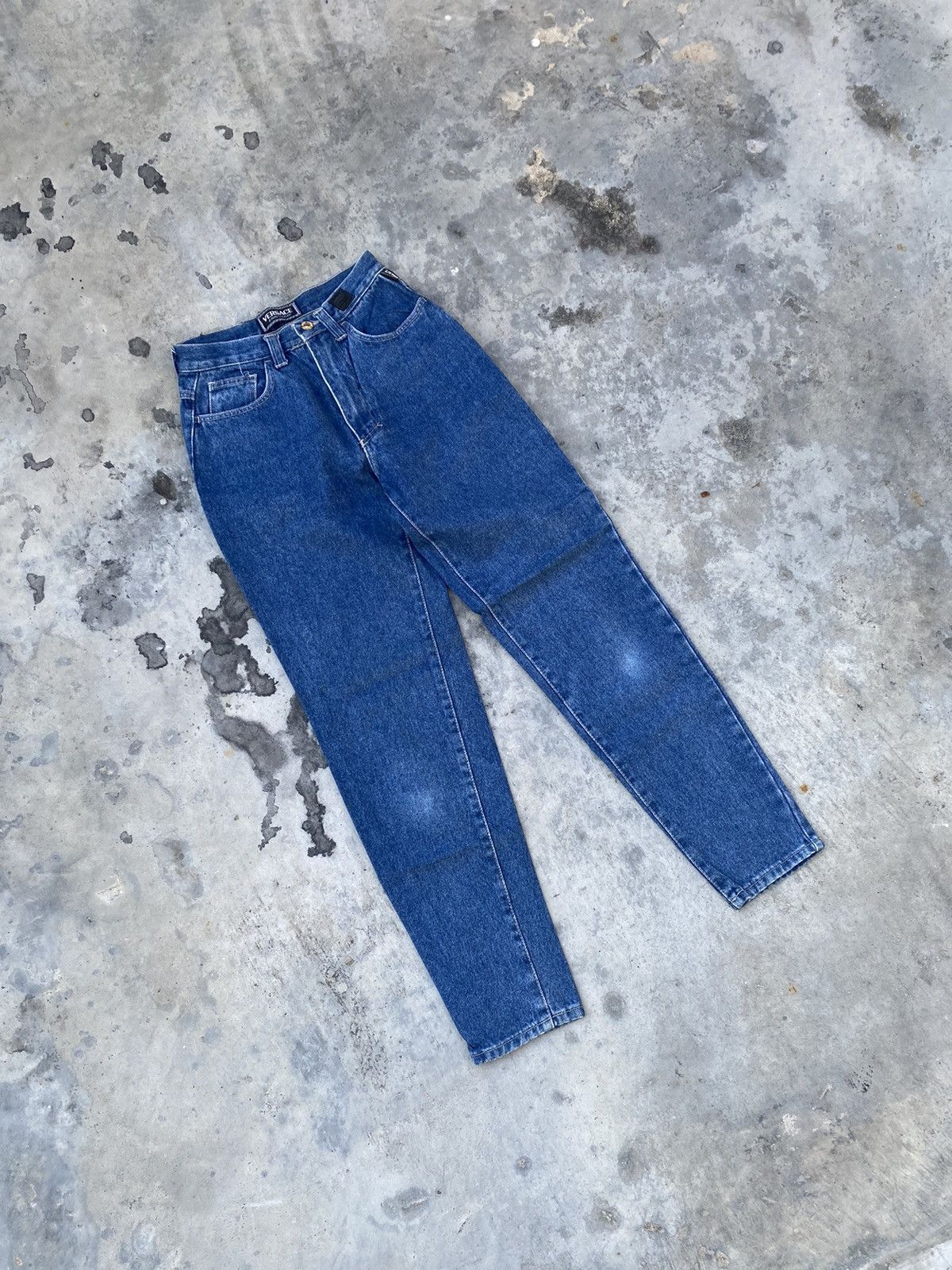 Versace 🔥Express Shipping🔥 Versace Jeans Made in Italy size 24 Size 24" / US 00 / IT 34 - 1 Thumbnail