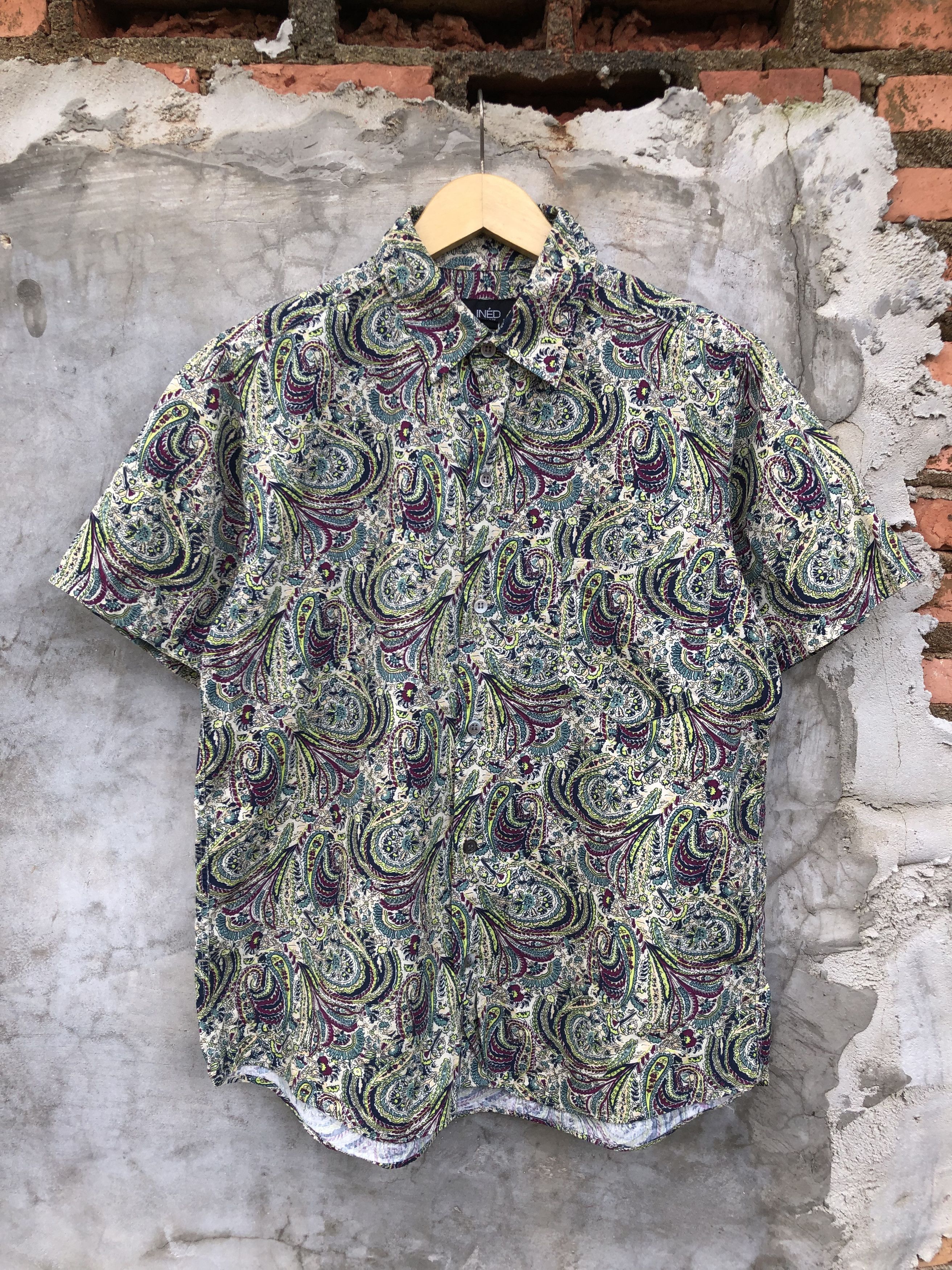 Yohji Yamamoto Ined Homme Paisley Shirt