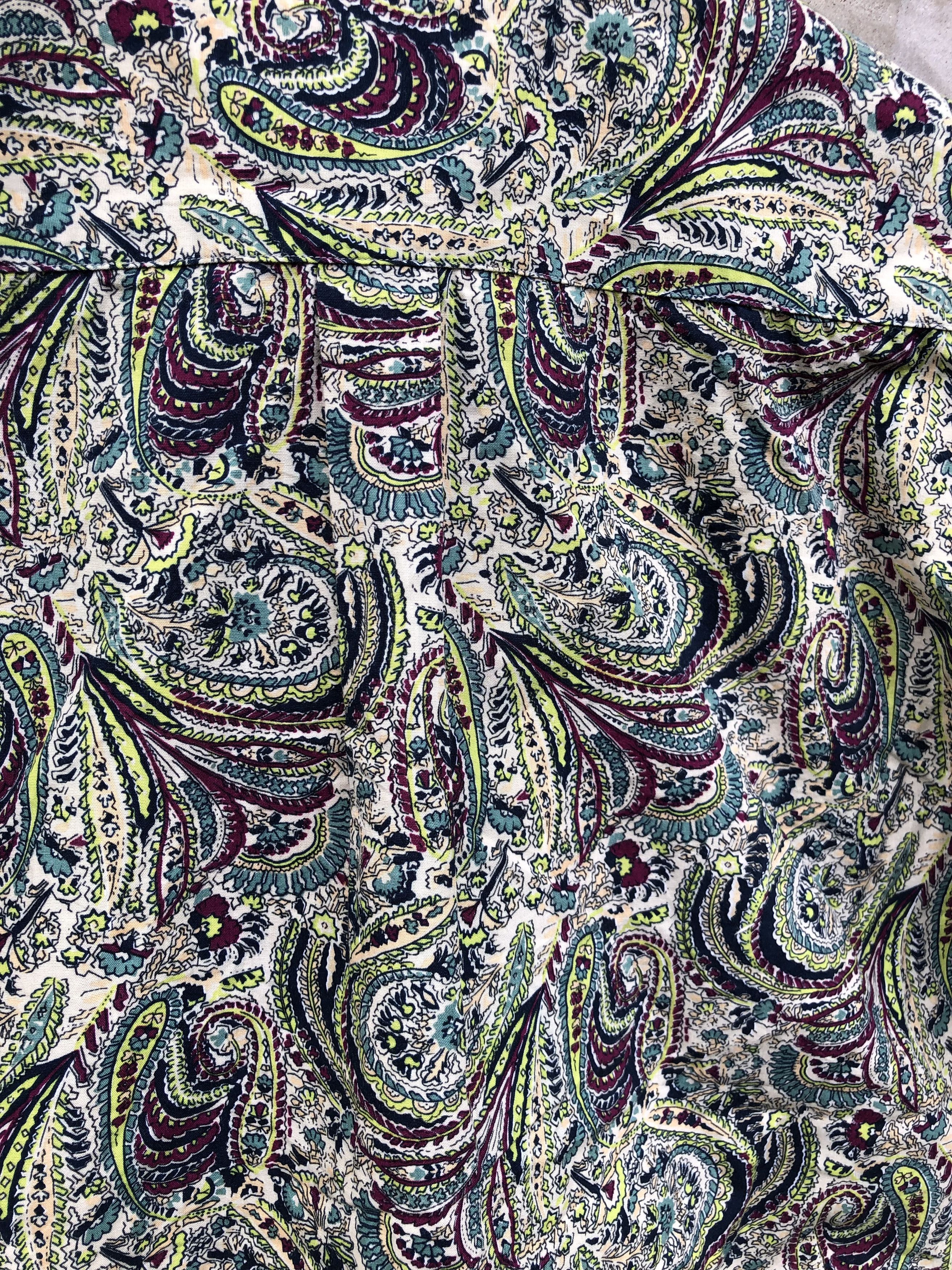 Yohji Yamamoto Ined Homme Paisley Shirt
